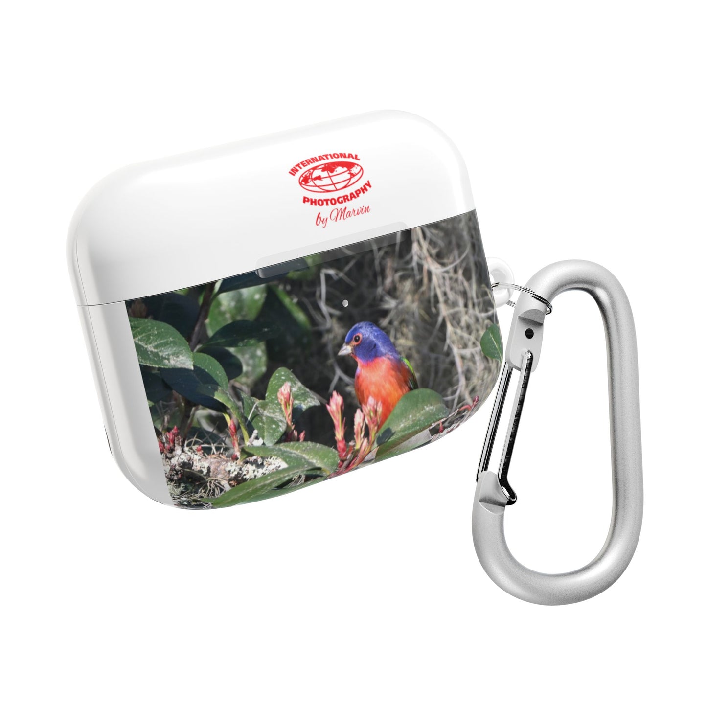 Nature-Inspired AirPod Cases, Colorful Bird Art, Eco-Friendly Charge Cover, Gift for Bird Lovers, Unique Tech Accessories