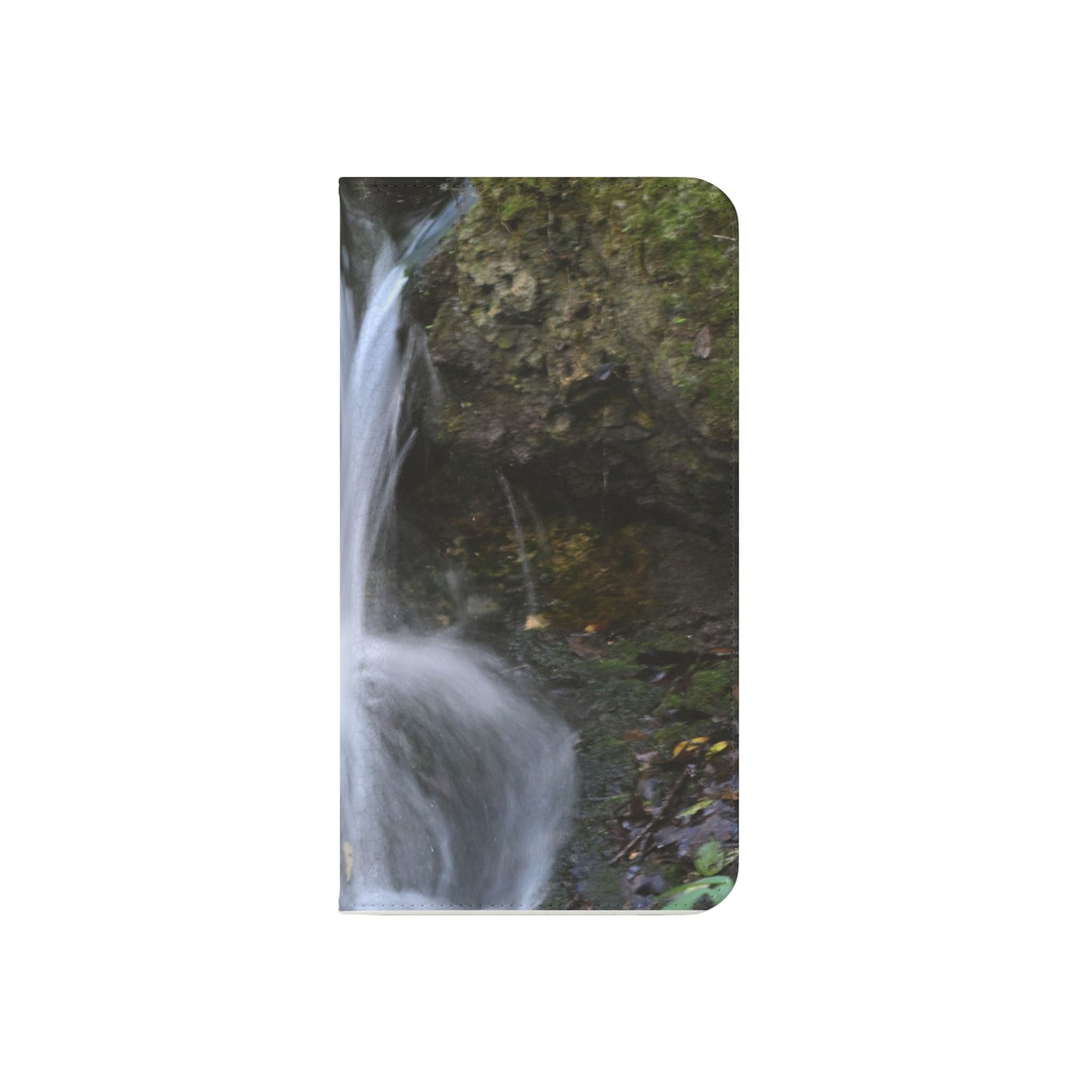 Scenic Waterfall Flip Case, Nature Phone Wallet, Eco-Friendly Phone Accessory, Gift for Nature Lovers, Travel Must-Have