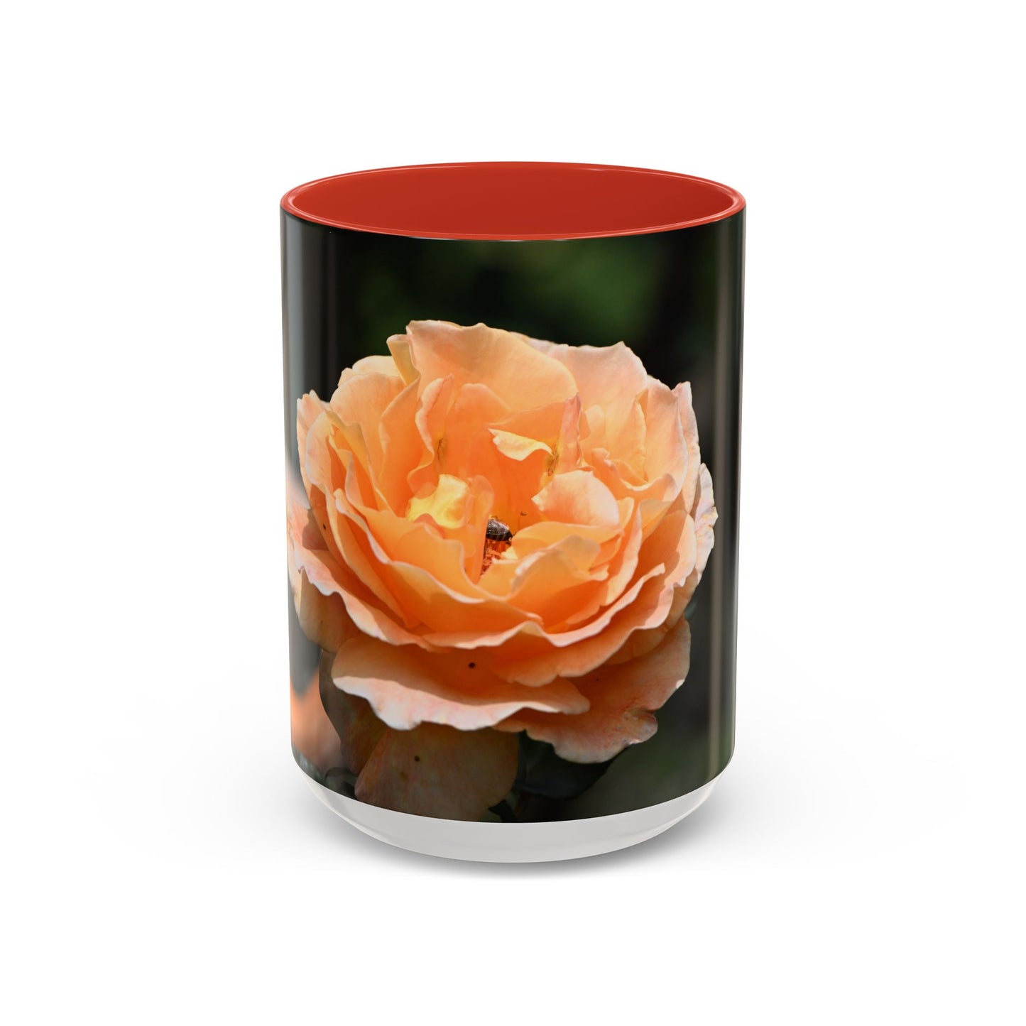 Floral Accent Coffee Mug - Stylish Drinkware for Nature Lovers, Gift for Her, Home Decor, Tea Lovers, Floral Gifts