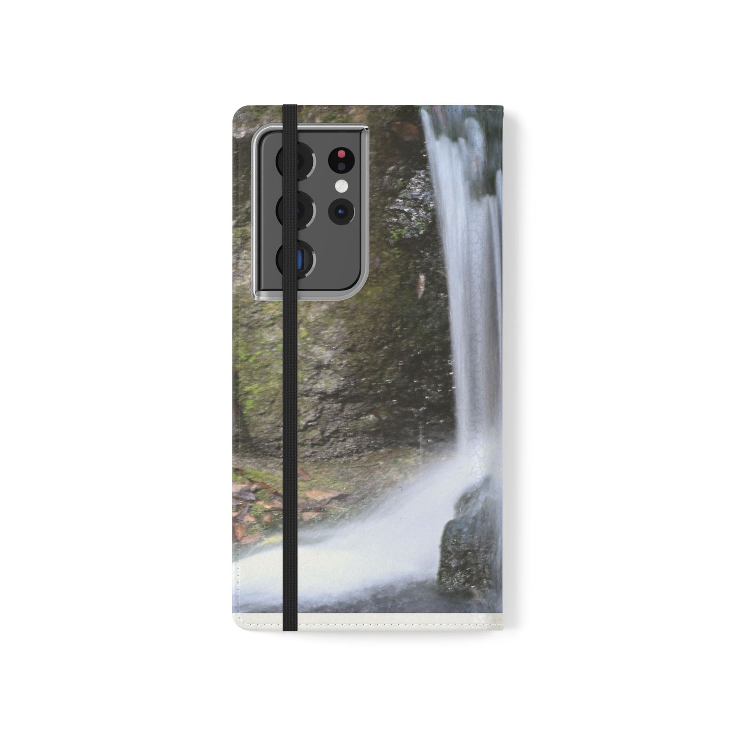 Scenic Waterfall Flip Case, Nature Phone Wallet, Eco-Friendly Phone Accessory, Gift for Nature Lovers, Travel Must-Have