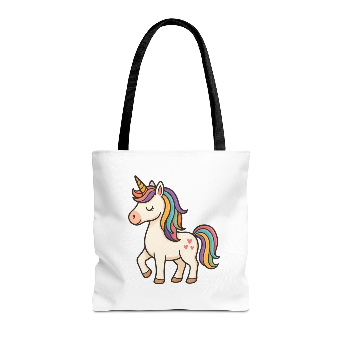 Whimsical Unicorn Tote Bag, Cute Daily Purse, Artsy Gift, Eco-Friendly Shopper, Fun Beach Bag, Magical Adventure Companion
