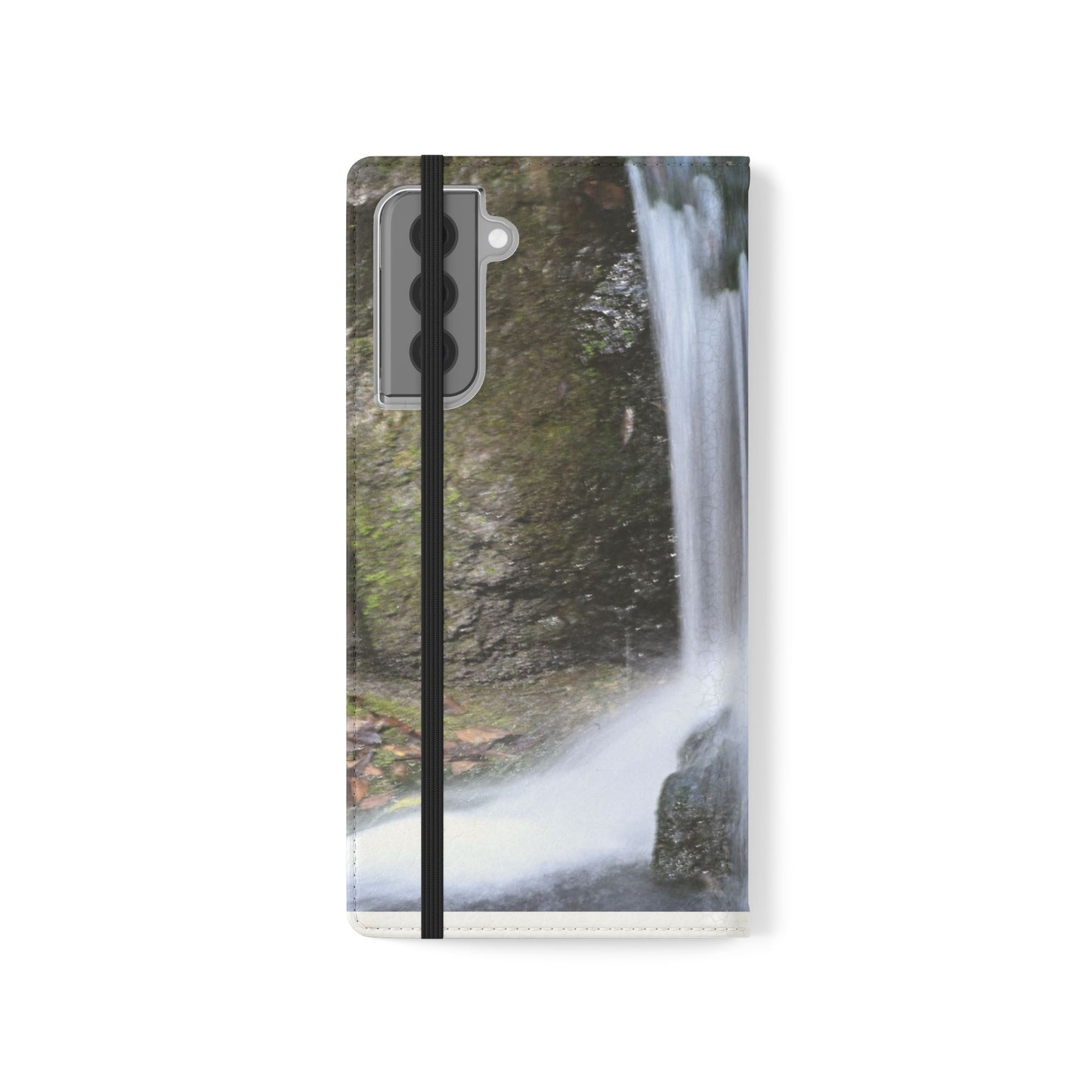 Scenic Waterfall Flip Case, Nature Phone Wallet, Eco-Friendly Phone Accessory, Gift for Nature Lovers, Travel Must-Have