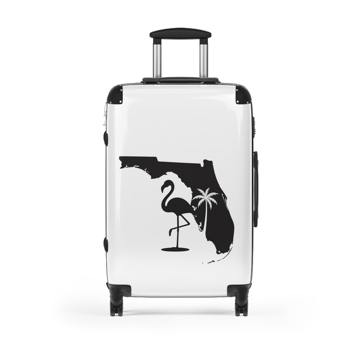 Tropical Florida Suitcase, Travel Bag, Personalized Luggage, Vacation Accessory, Summer Travel Gear