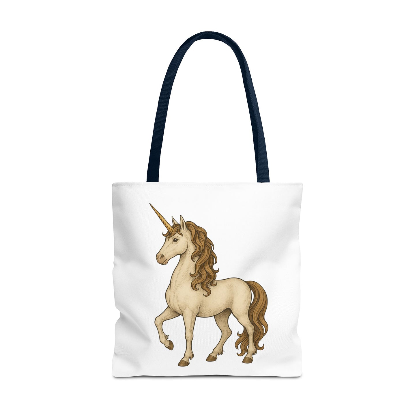 Unicorn Tote Bag, Cute Unicorn Bag, Graphic Tote for Kids, Stylish Carryall, Birthday Gift, AOP Tote, Eco-Friendly Shopping Bag