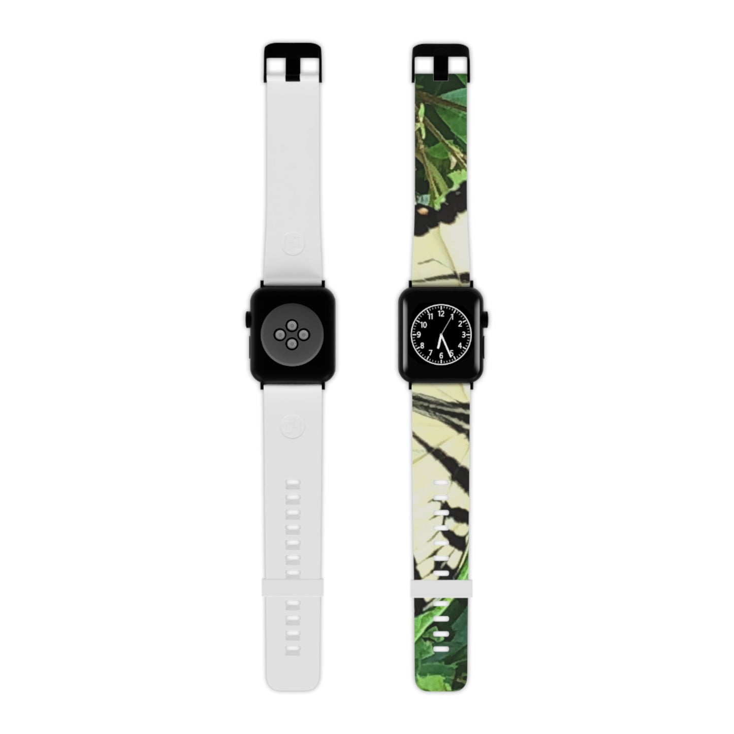 Stylish Apple Watch Band - Butterfly Design, Floral Watch Strap, Unique Gift for Her, Birthday Present, Trendy Accessory
