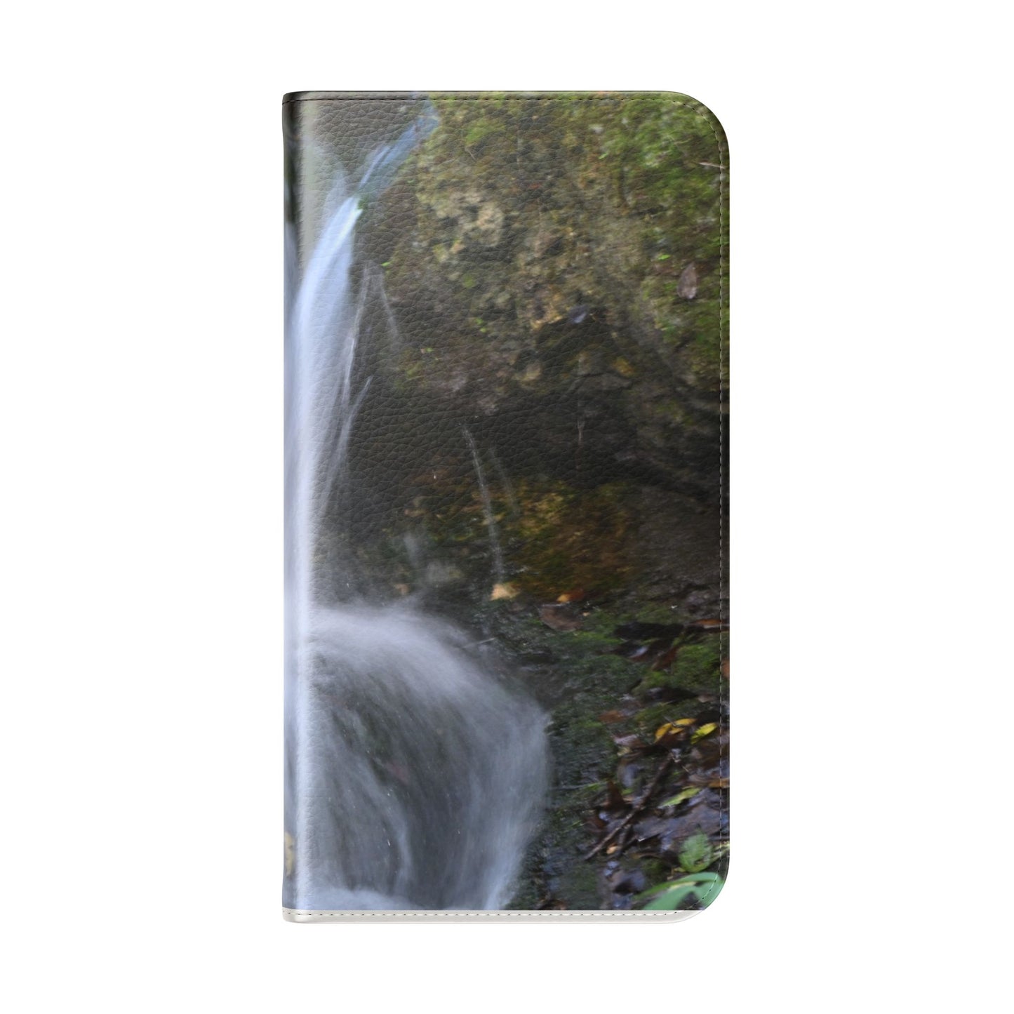 Scenic Waterfall Flip Case, Nature Phone Wallet, Eco-Friendly Phone Accessory, Gift for Nature Lovers, Travel Must-Have