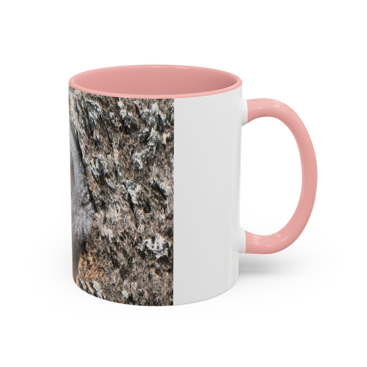 Accent Coffee Mug with Owl Design, Perfect Gift for Coffee Lovers, Home Office Decor, Nature Enthusiast Gift, Animal Lover Mug