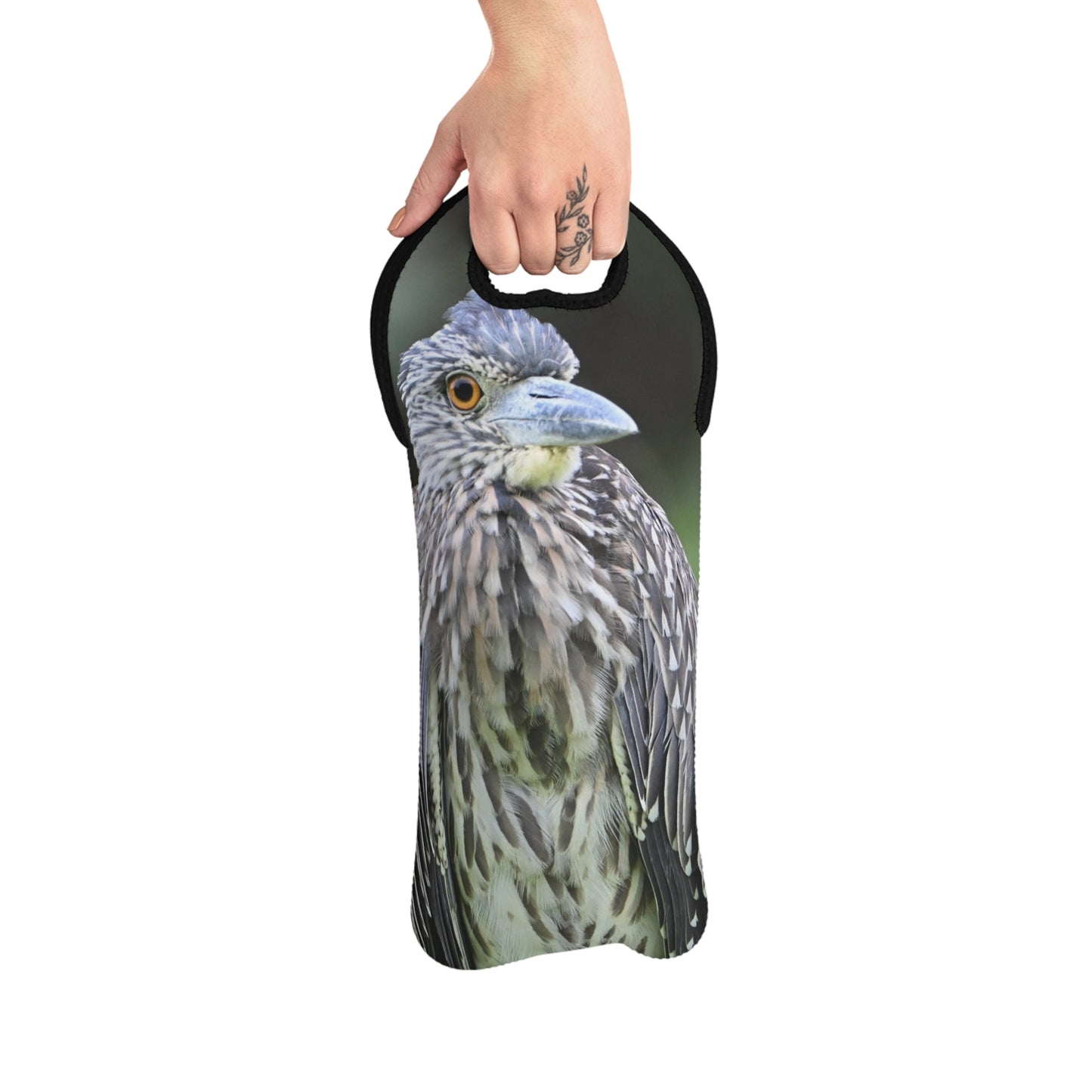 Elegant Bird-Themed Wine Tote Bag, Perfect for Wine Lovers, Gifts, Parties, Weddings, Outdoor Events, Birdwatching