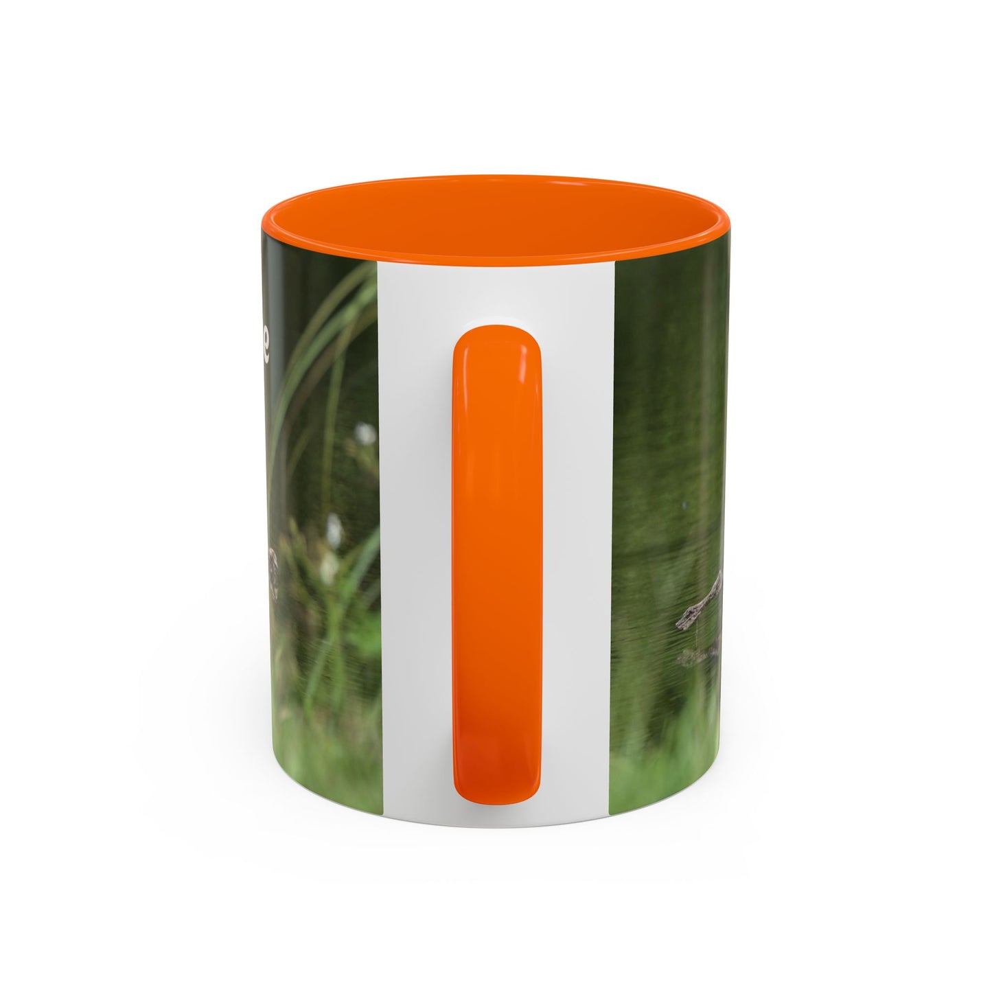 Nature-Inspired Coffee Mug with 'Coffee Time' Design - Perfect Gift for Nature Lovers