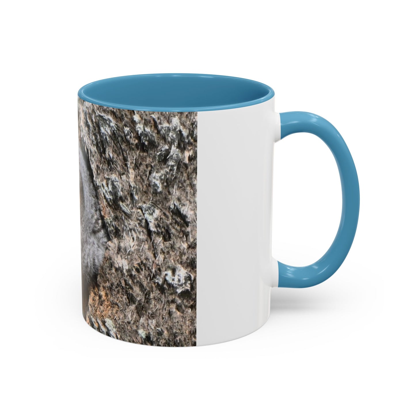 Accent Coffee Mug with Owl Design, Perfect Gift for Coffee Lovers, Home Office Decor, Nature Enthusiast Gift, Animal Lover Mug
