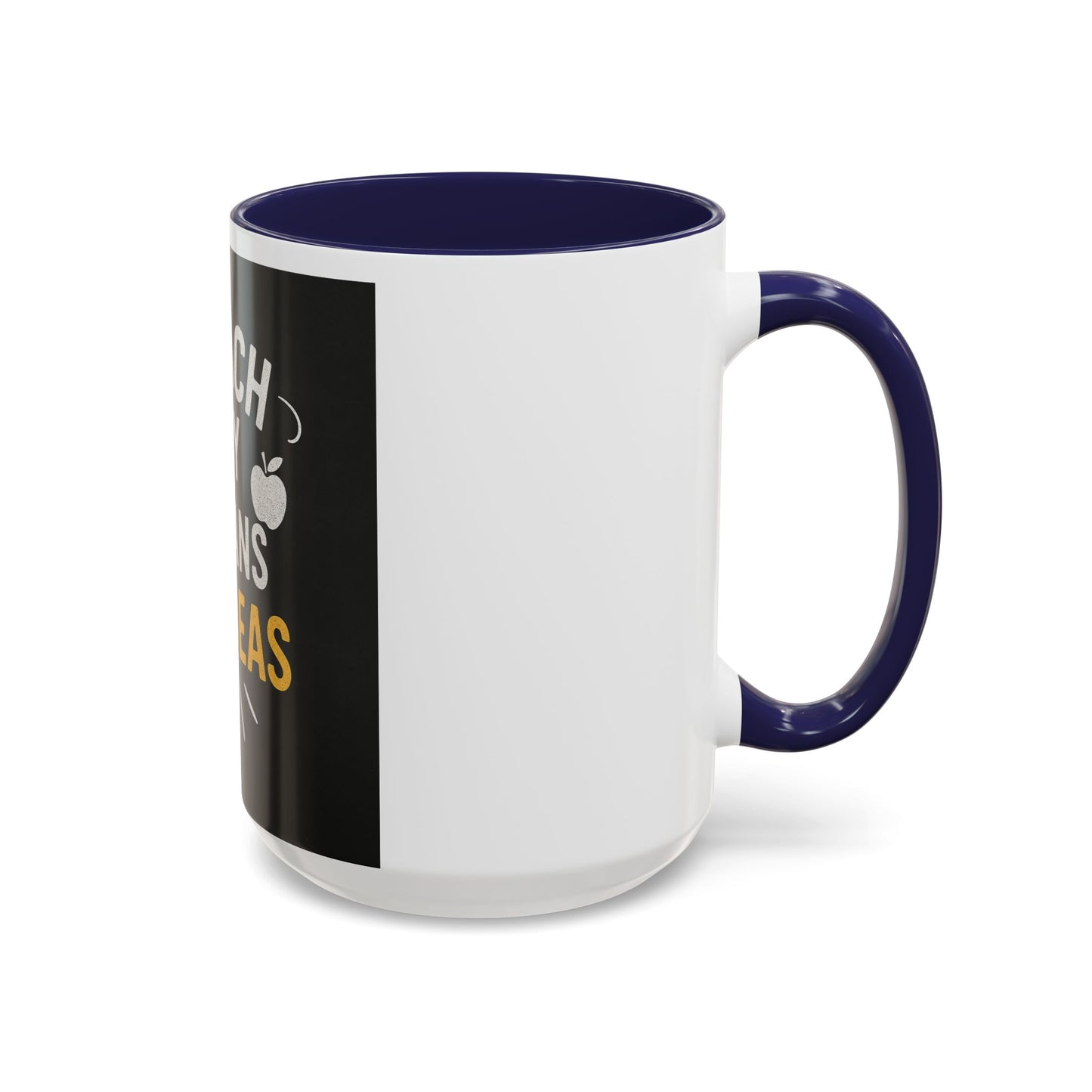 Teacher's Motivational Coffee Mug | I Teach Tiny Humans Big Ideas | Gift for Educators, Classroom Decor, School Supplies