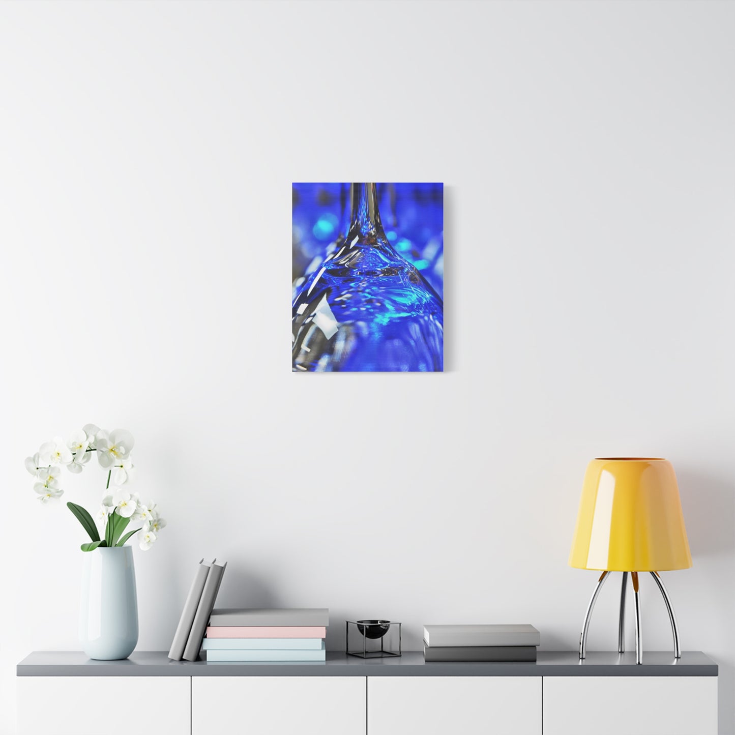 Blue Reflection Canvas Art Print