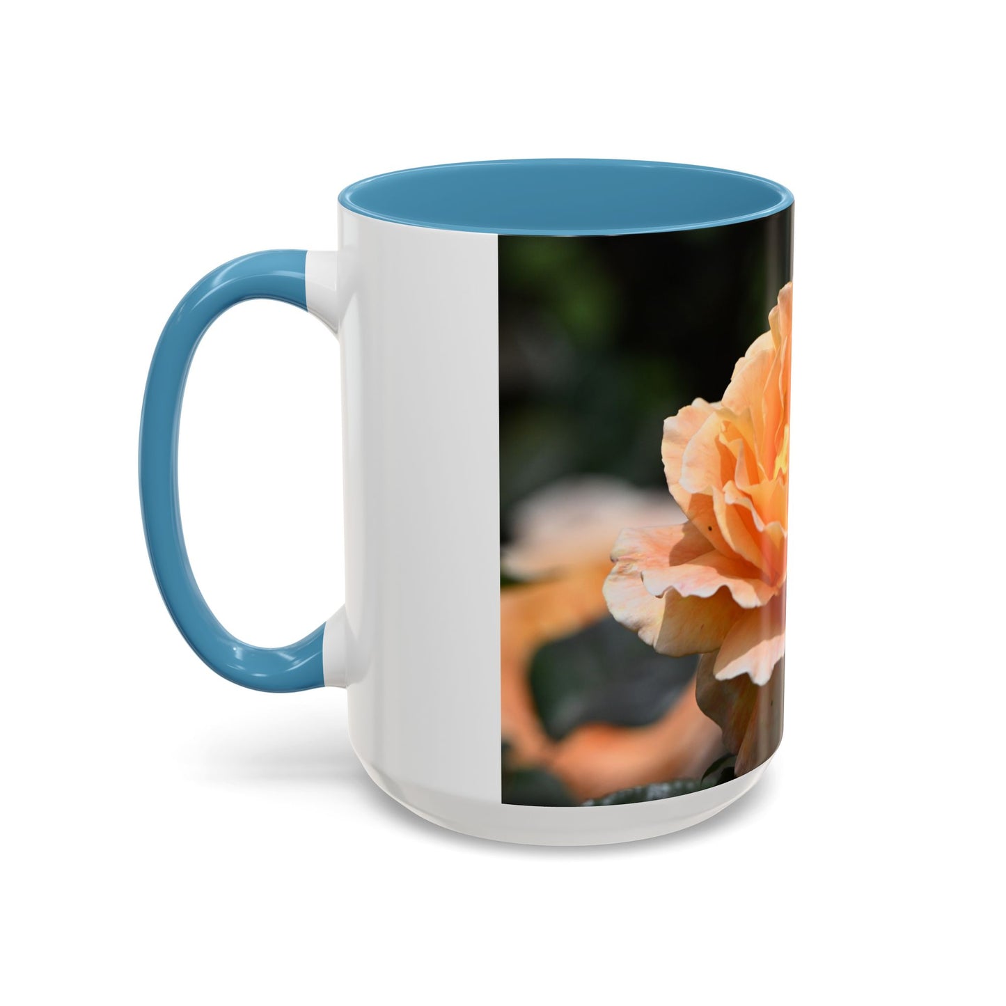 Floral Accent Coffee Mug - Stylish Drinkware for Nature Lovers, Gift for Her, Home Decor, Tea Lovers, Floral Gifts