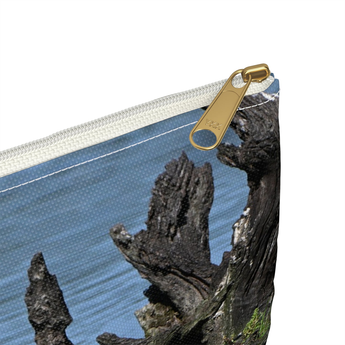 Serene Nature Accessory Pouch – Bird Reflections, Travel Bag, Makeup Organizer, Eco-Friendly Gift, Wildlife Lover Item