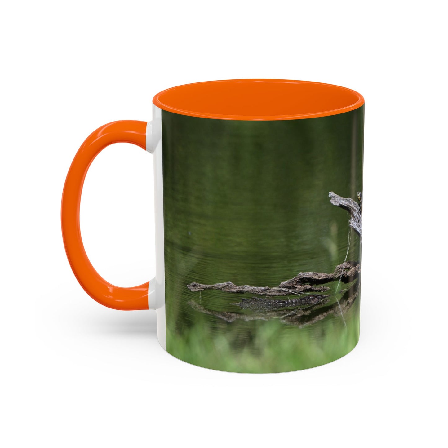 Nature-Inspired Coffee Mug with 'Coffee Time' Design - Perfect Gift for Nature Lovers