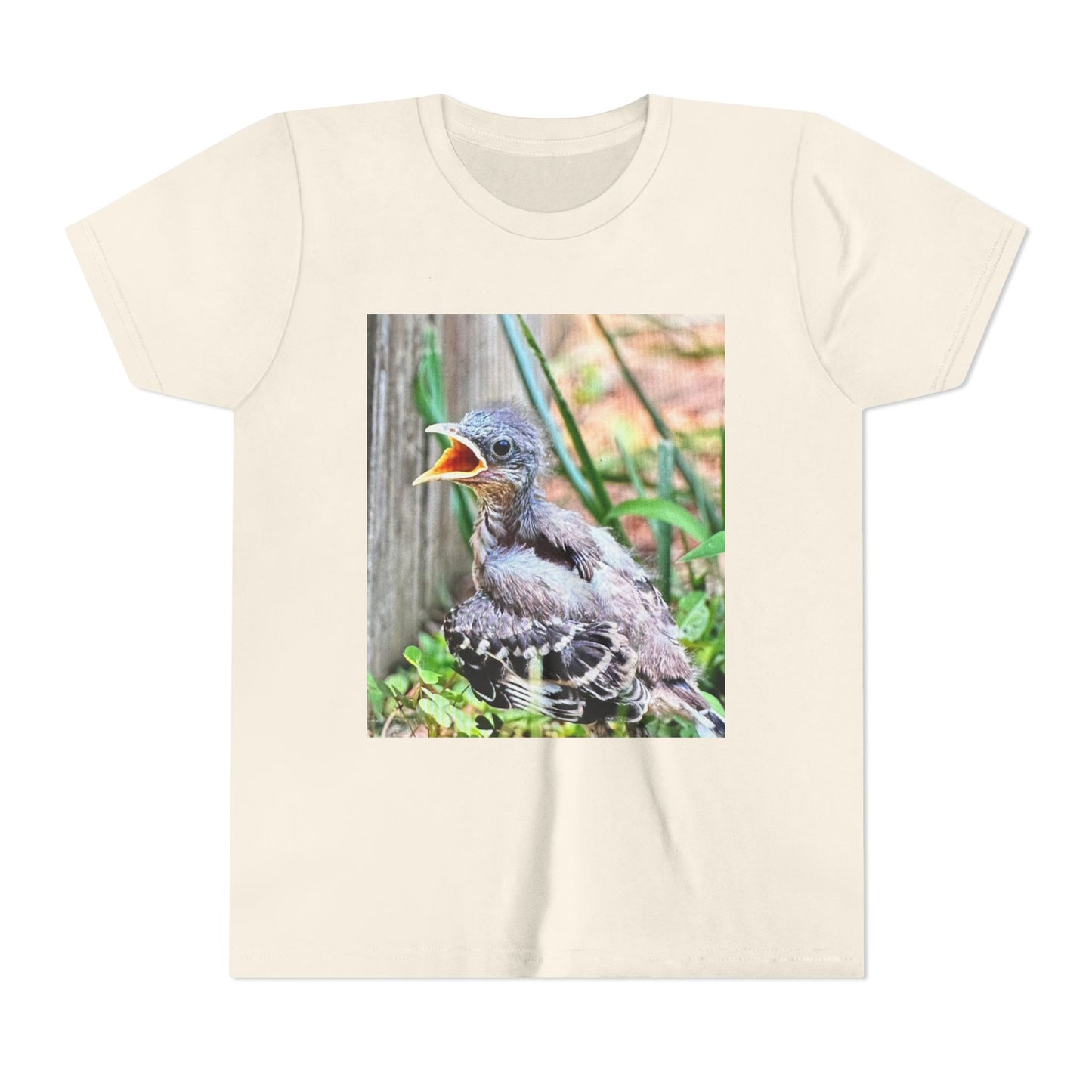 Youth Bird Graphic Tee - Cute Baby Bird T-Shirt, Nature Lovers Gift, Kids Apparel, Animal Tee, Spring Fashion, Eco-Friendly