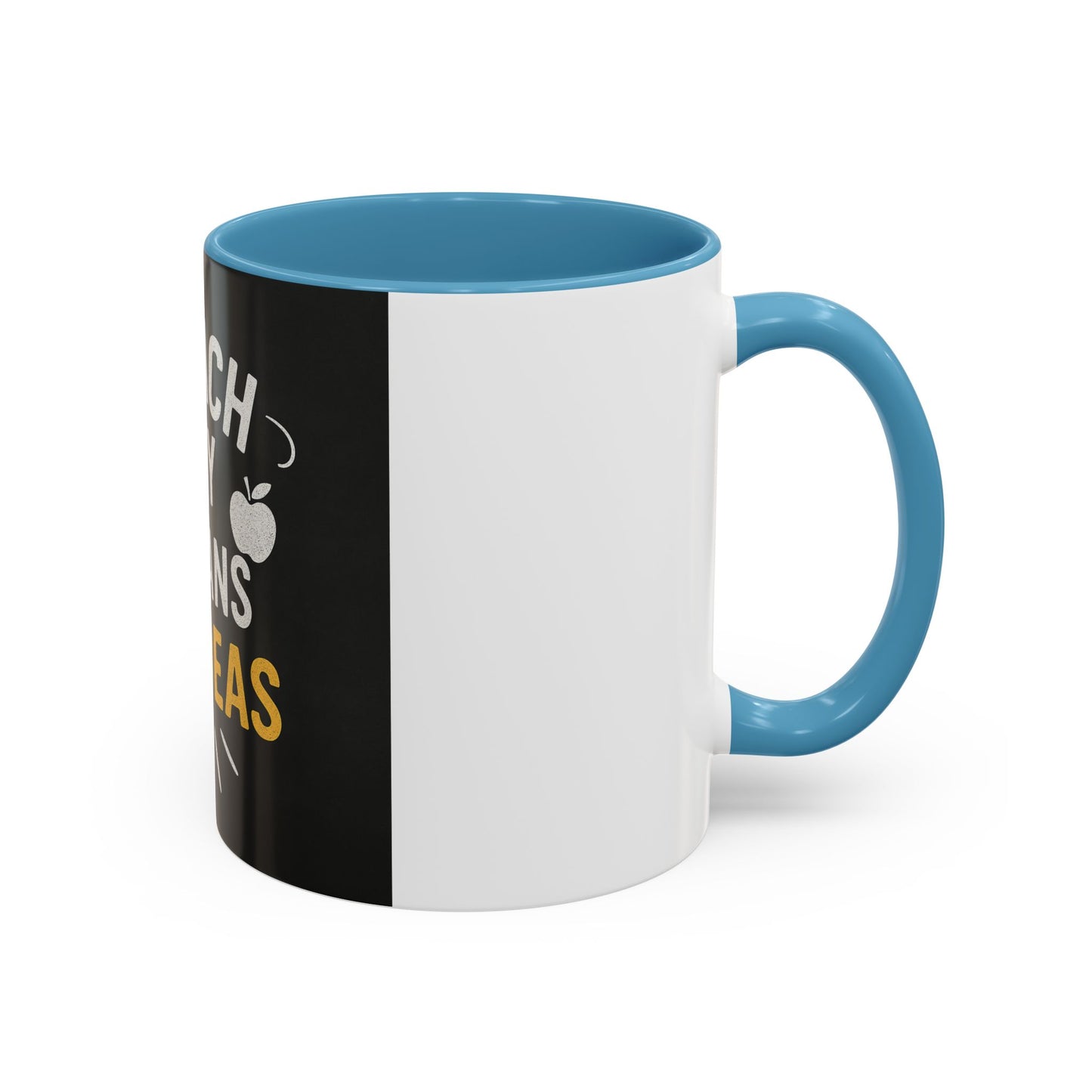 Teacher's Motivational Coffee Mug | I Teach Tiny Humans Big Ideas | Gift for Educators, Classroom Decor, School Supplies