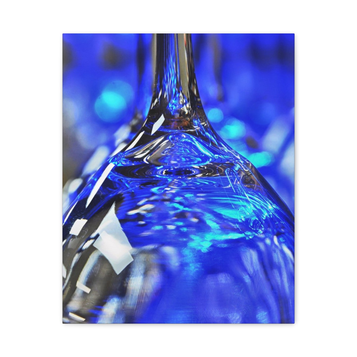 Blue Reflection Canvas Art Print