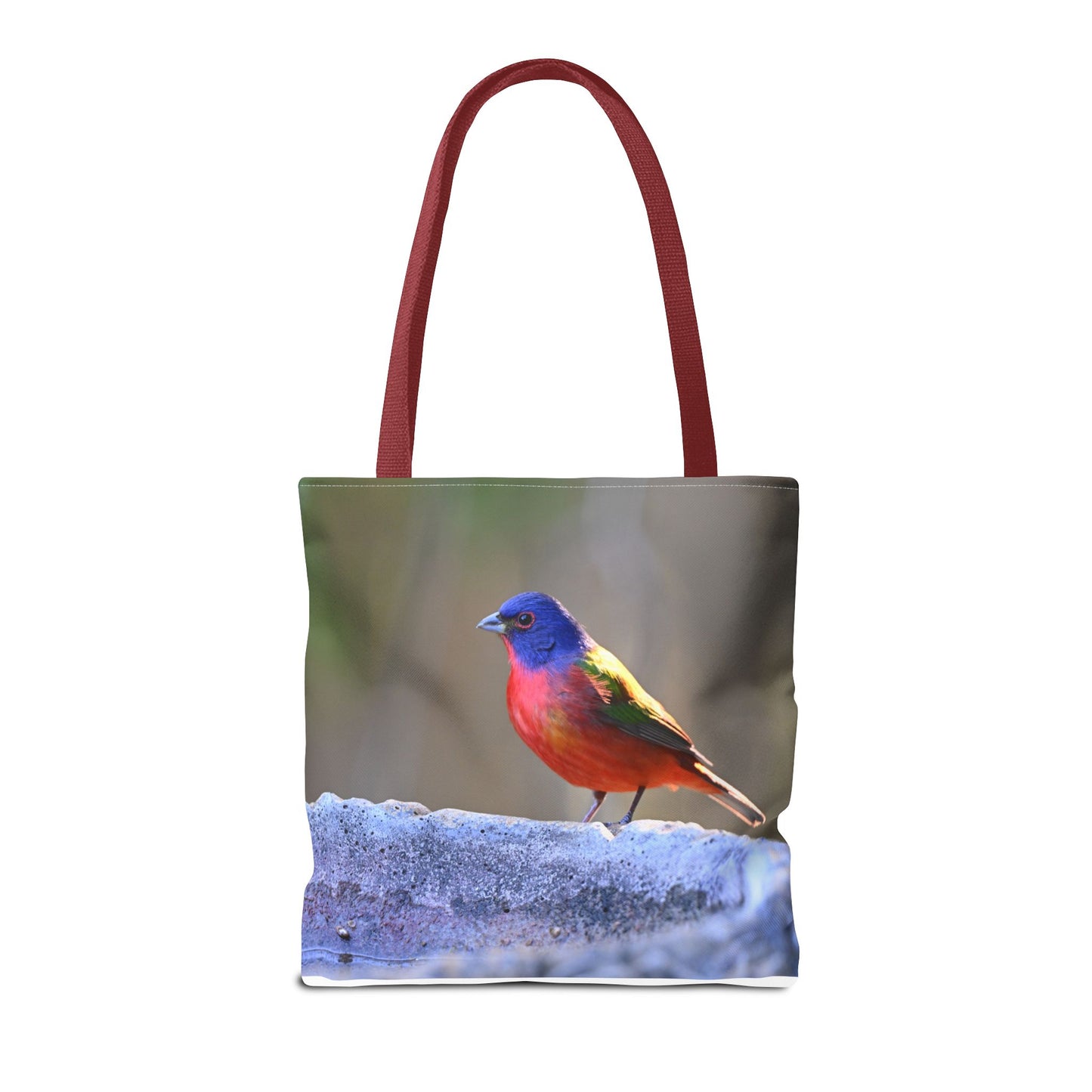 Colorful Bird Be Bold Tote Bag, Eco-Friendly Art Tote, Nature Lover Gift, Inspirational Quote Bag, Everyday Carry-All