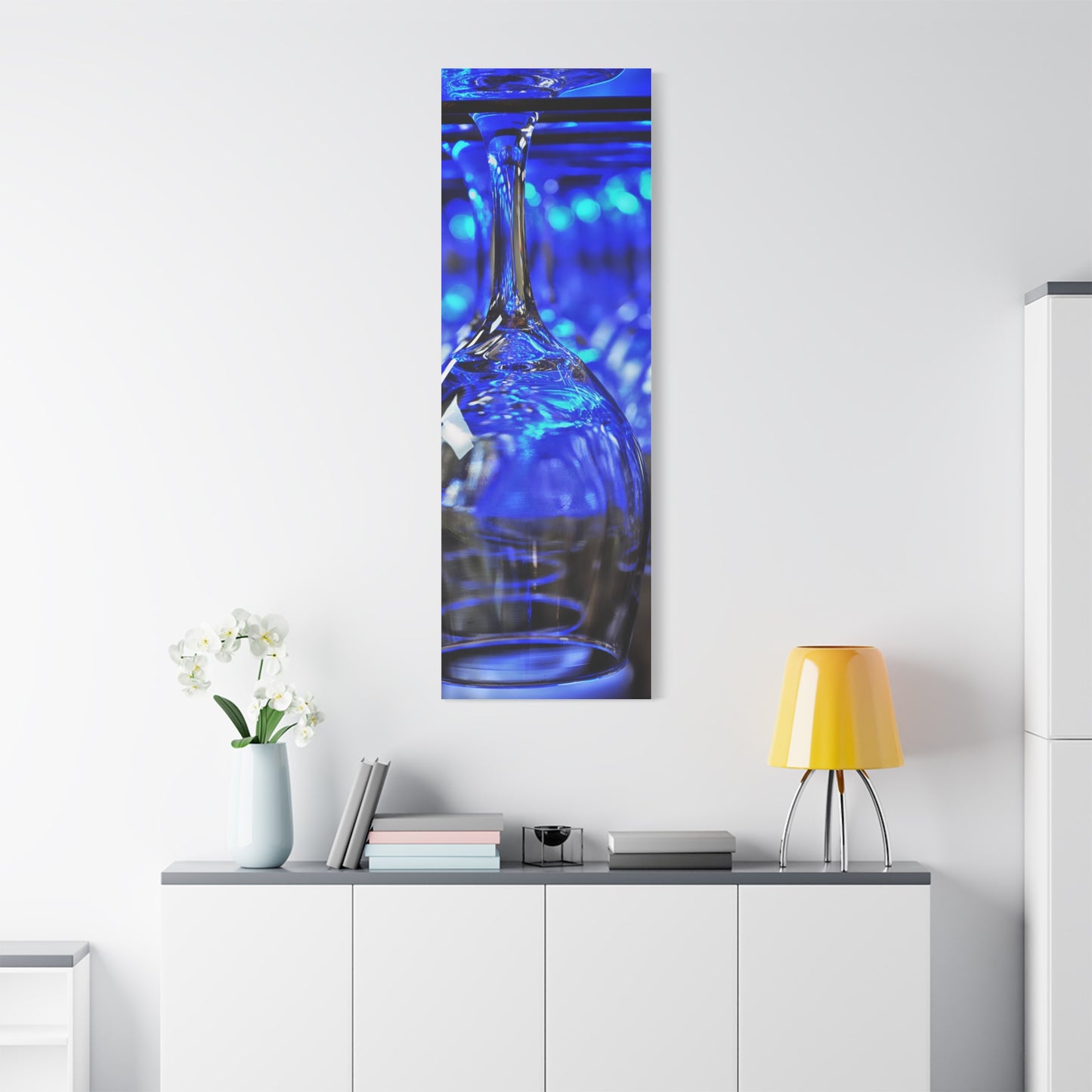 Blue Reflection Canvas Art Print