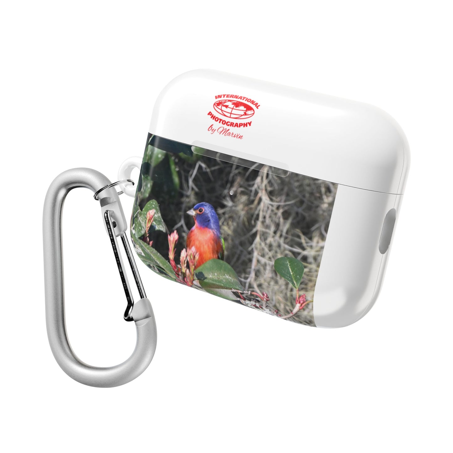 Nature-Inspired AirPod Cases, Colorful Bird Art, Eco-Friendly Charge Cover, Gift for Bird Lovers, Unique Tech Accessories