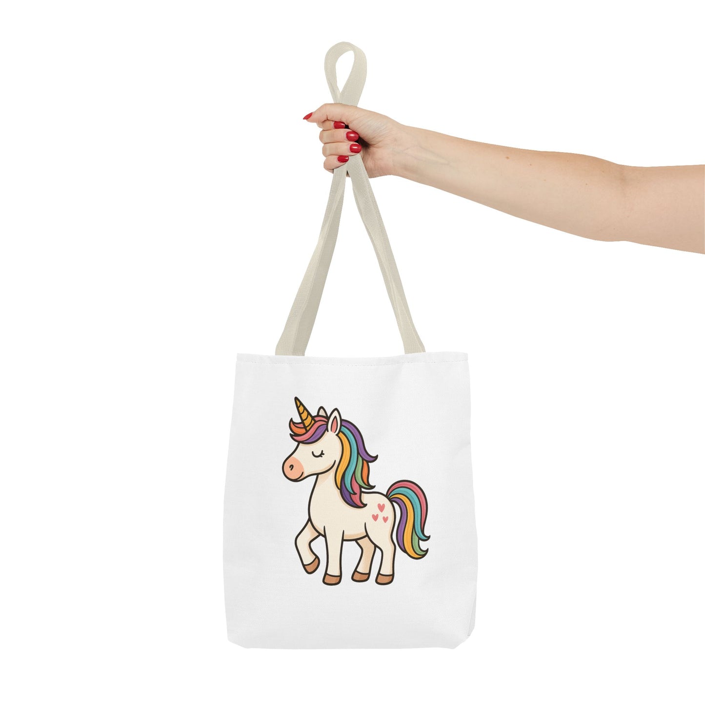 Whimsical Unicorn Tote Bag, Cute Daily Purse, Artsy Gift, Eco-Friendly Shopper, Fun Beach Bag, Magical Adventure Companion