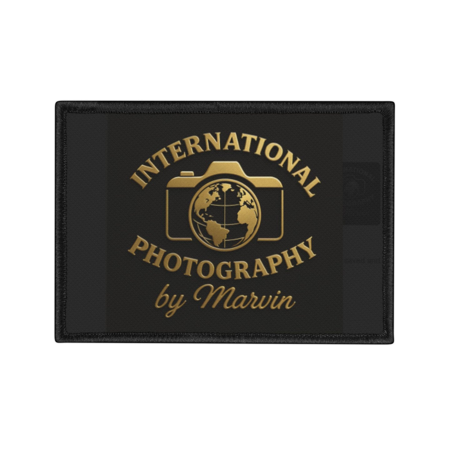 International Photography Iron-On Patches, Custom Embroidery Patches, Creative Denim Decor, Photography Gift, Unique Clothing Accessories