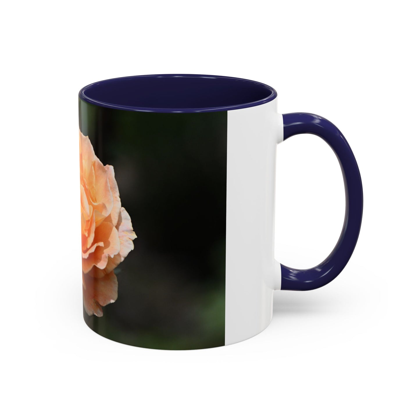 Floral Accent Coffee Mug - Stylish Drinkware for Nature Lovers, Gift for Her, Home Decor, Tea Lovers, Floral Gifts