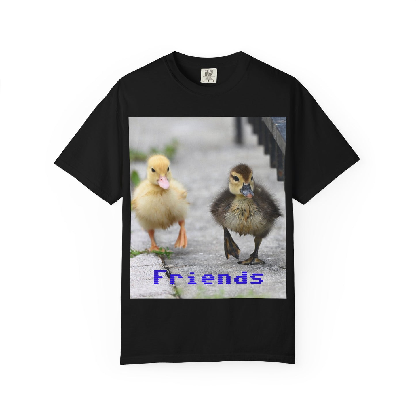 Friends Graphic T-Shirt, Cute Animal Tee, Unisex Casual Wear, Gift for Animal Lovers, Friendship Day Apparel