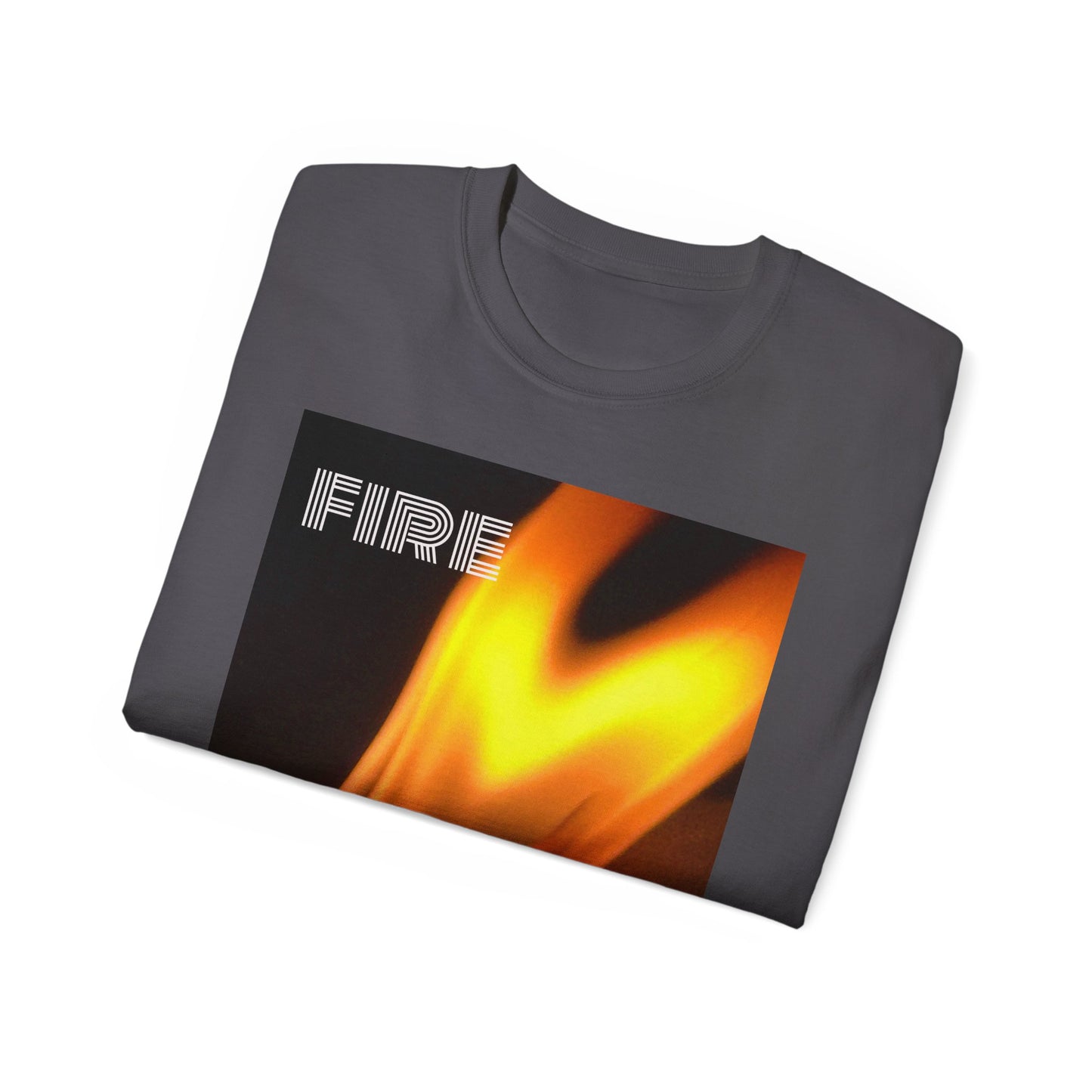 Fiery Vibes Unisex Ultra Cotton Tee, Graphic Tee, Streetwear, Casual Wear, Gift for Her, Gift for Him