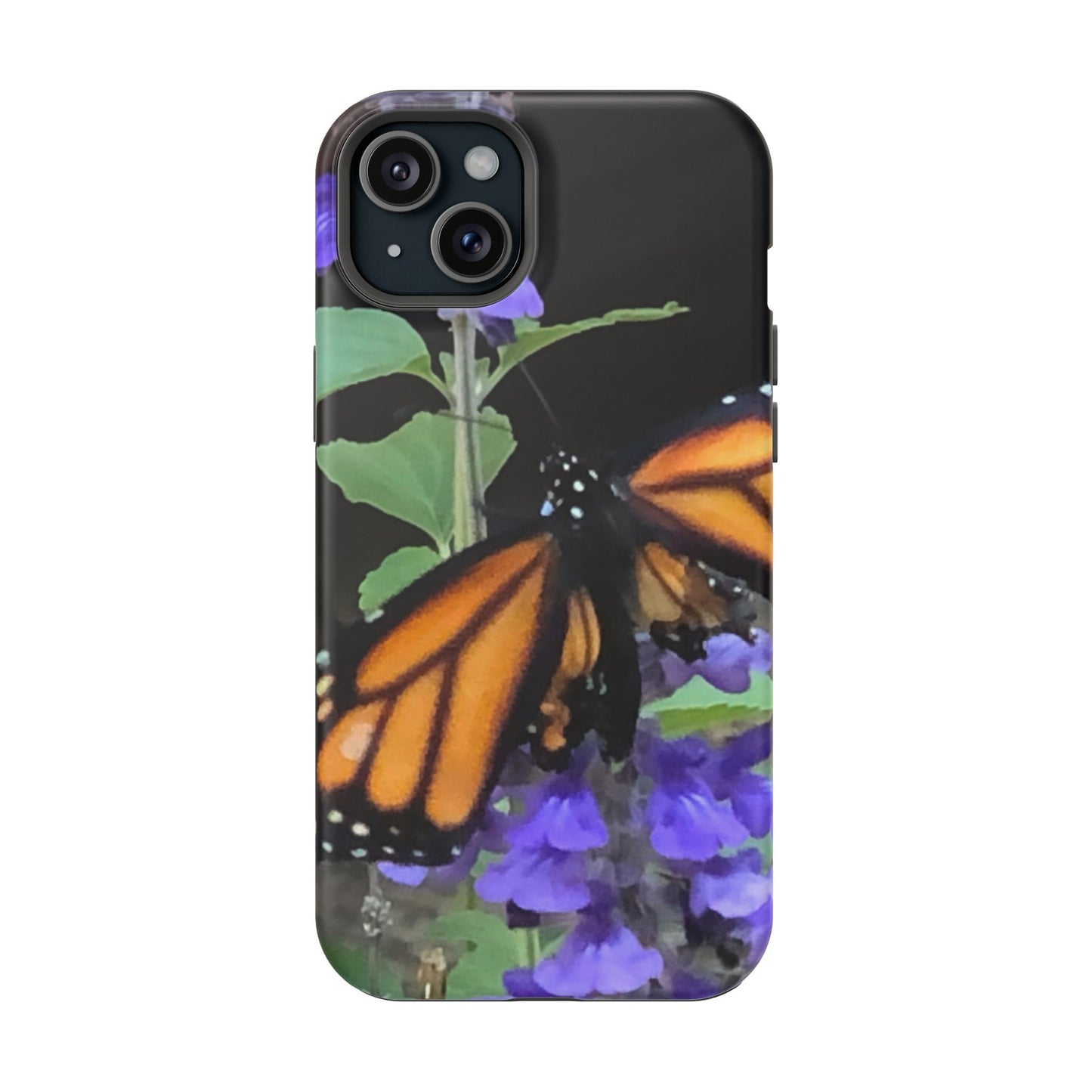Butterfly Floral Magnetic Tough Cases, Nature Phone Cases, Gift for Nature Lovers, Eco-Friendly Cell Phone Case, Unique Smartphone Accessory