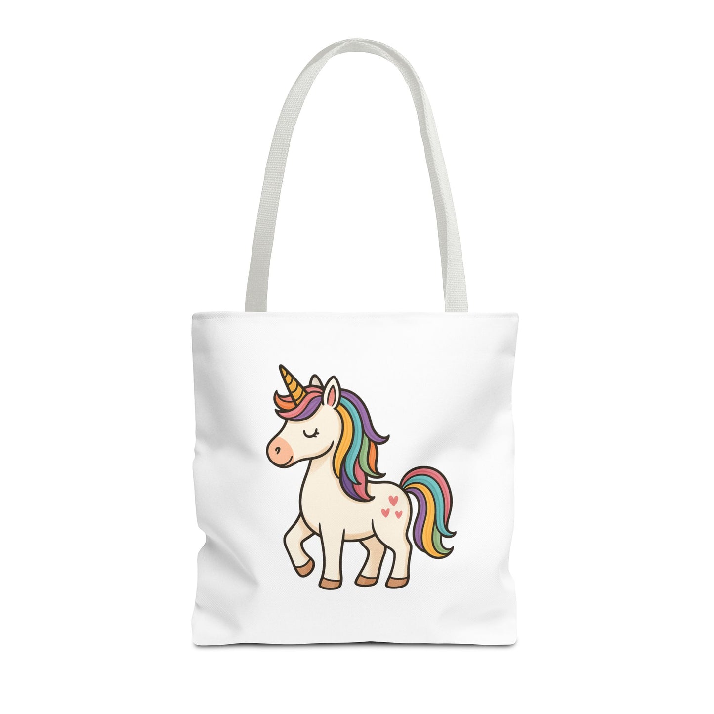 Whimsical Unicorn Tote Bag, Cute Daily Purse, Artsy Gift, Eco-Friendly Shopper, Fun Beach Bag, Magical Adventure Companion