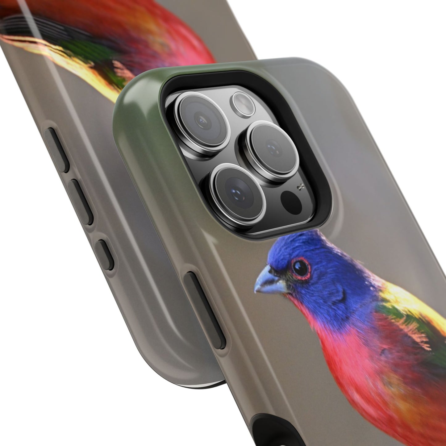 Colorful Bird Phone Case, Magnetic Tough Cases, Nature Lover Gift, Wildlife Phone Cover, Eco-Friendly Tech Accessories