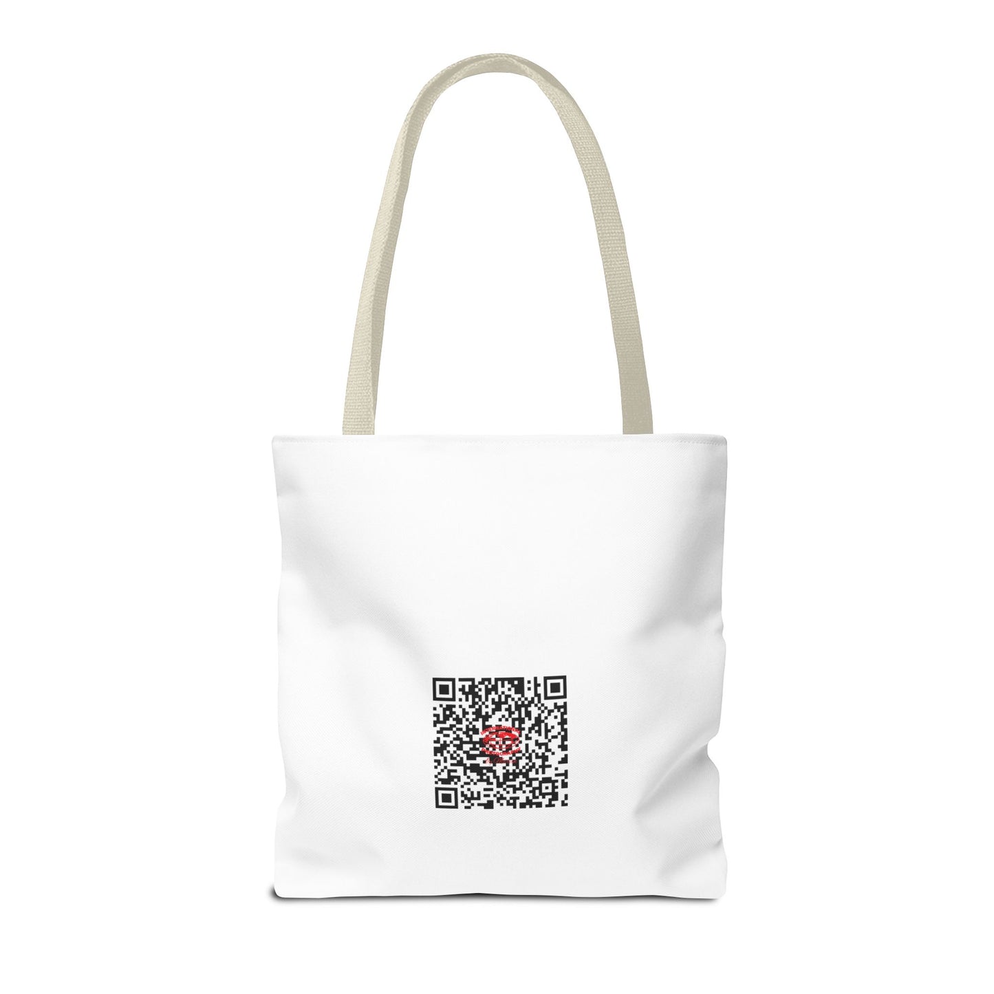 Inspirational Math Tote Bag, Motivational Carry-all, Teacher's Gift, Student Accessory, Study Essentials, QR Code Bag