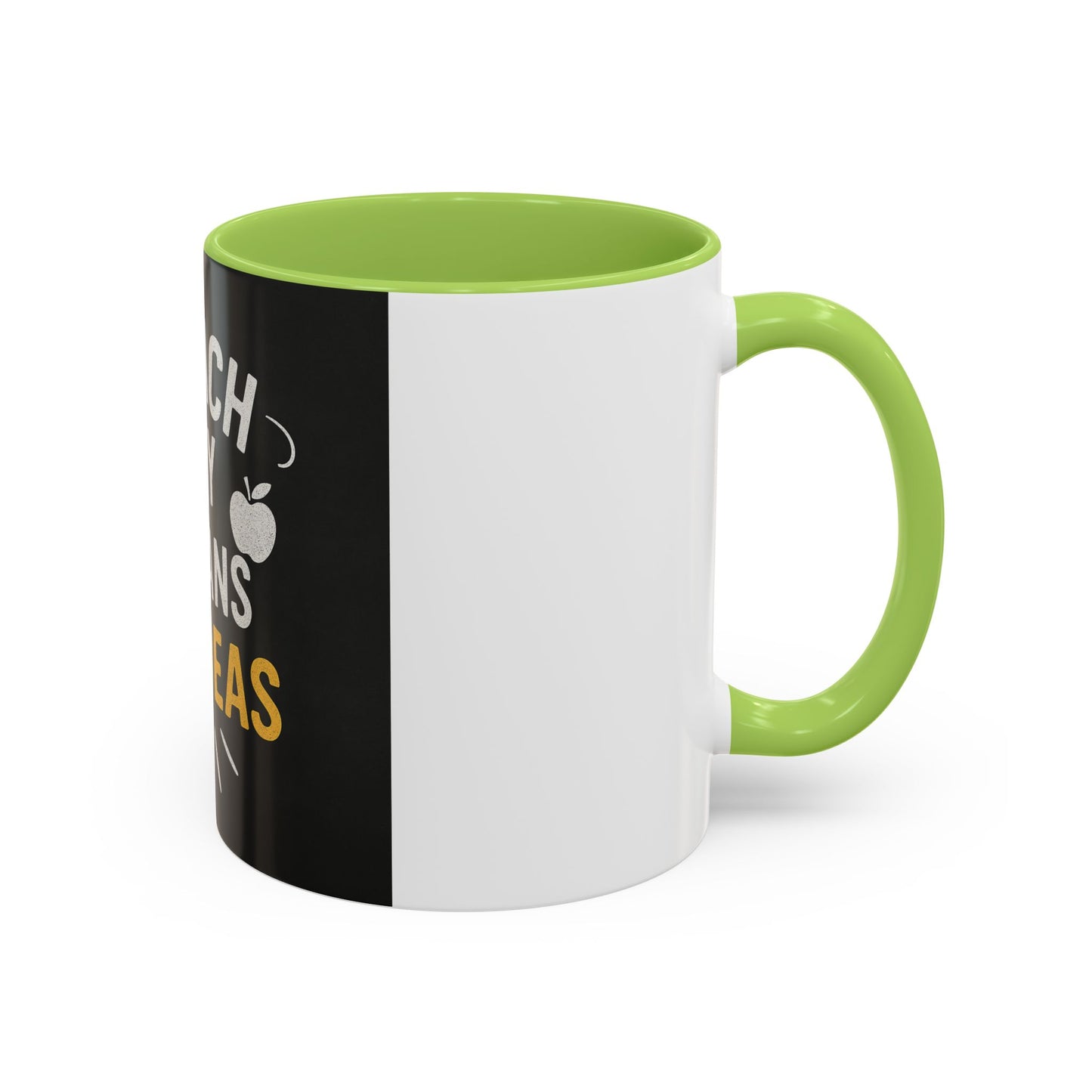 Teacher's Motivational Coffee Mug | I Teach Tiny Humans Big Ideas | Gift for Educators, Classroom Decor, School Supplies