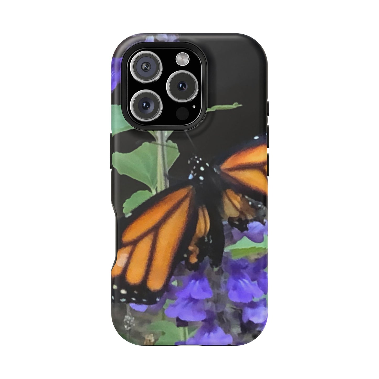 Butterfly Floral Magnetic Tough Cases, Nature Phone Cases, Gift for Nature Lovers, Eco-Friendly Cell Phone Case, Unique Smartphone Accessory