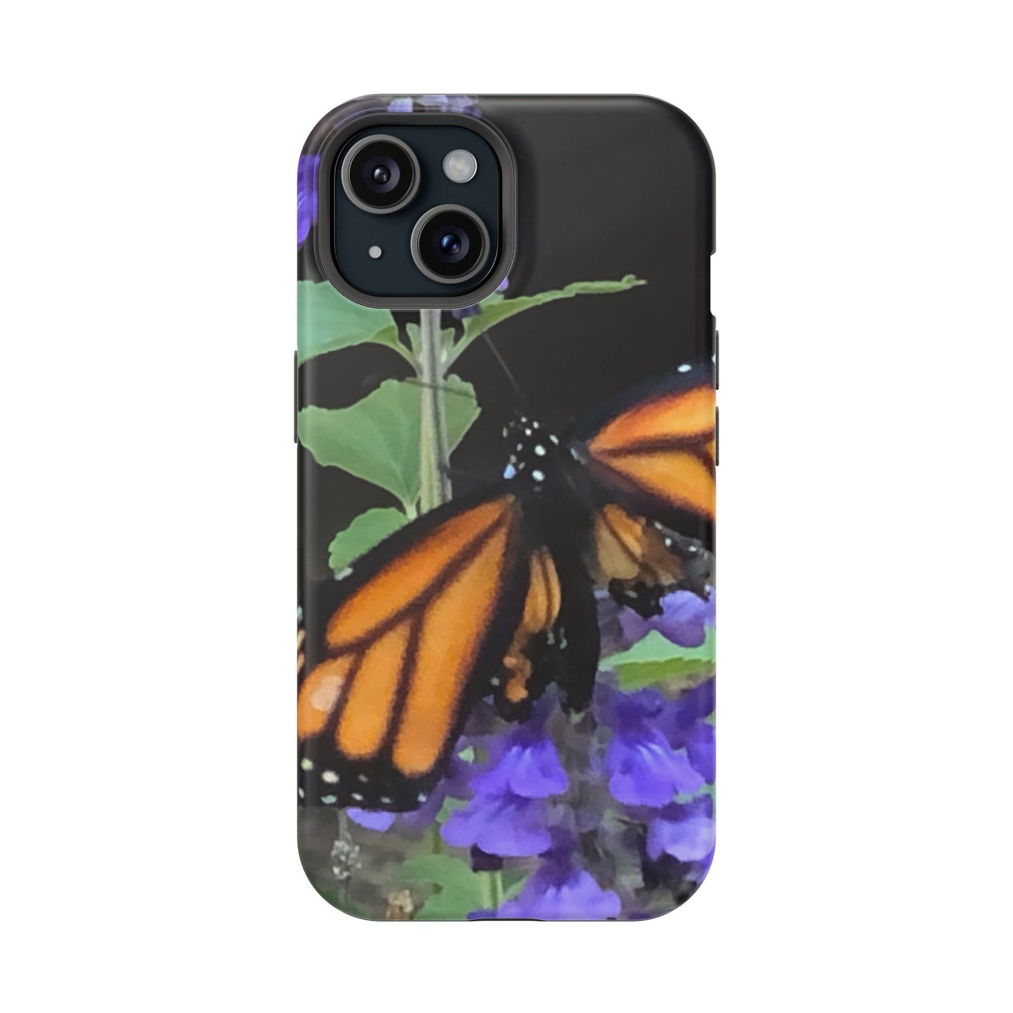 Butterfly Floral Magnetic Tough Cases, Nature Phone Cases, Gift for Nature Lovers, Eco-Friendly Cell Phone Case, Unique Smartphone Accessory