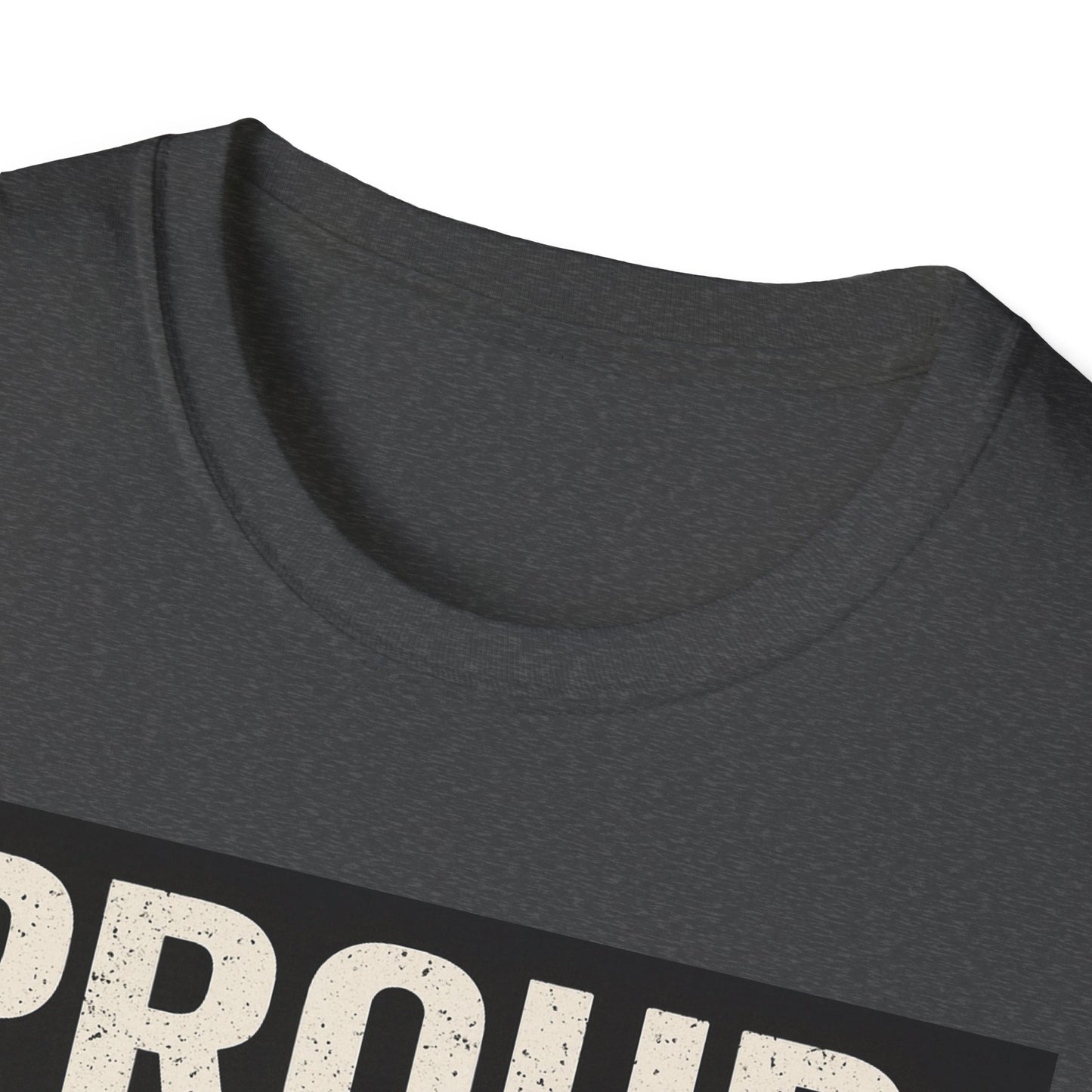 Proud Military Brat T-Shirt, Unisex Softstyle Tee, Patriotic Gift, Military Family Apparel, Comfortable Casual Wear, Support Our Troops