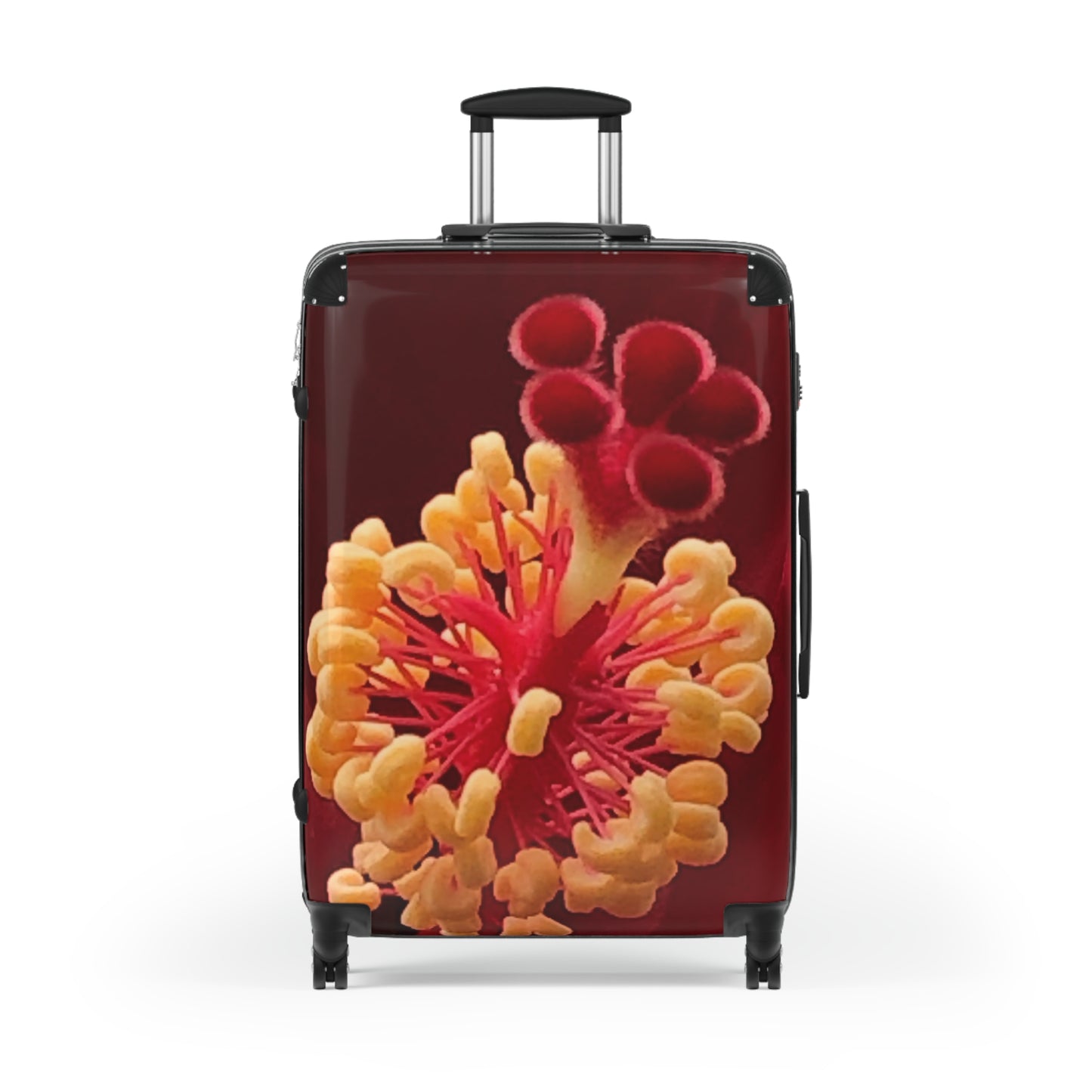 Flower Blossom Suitcase, Luggage with Floral Design, Travel Gear, Stylish Travel Accessory, Unique Gifts for Travelers, Vacation Essentials