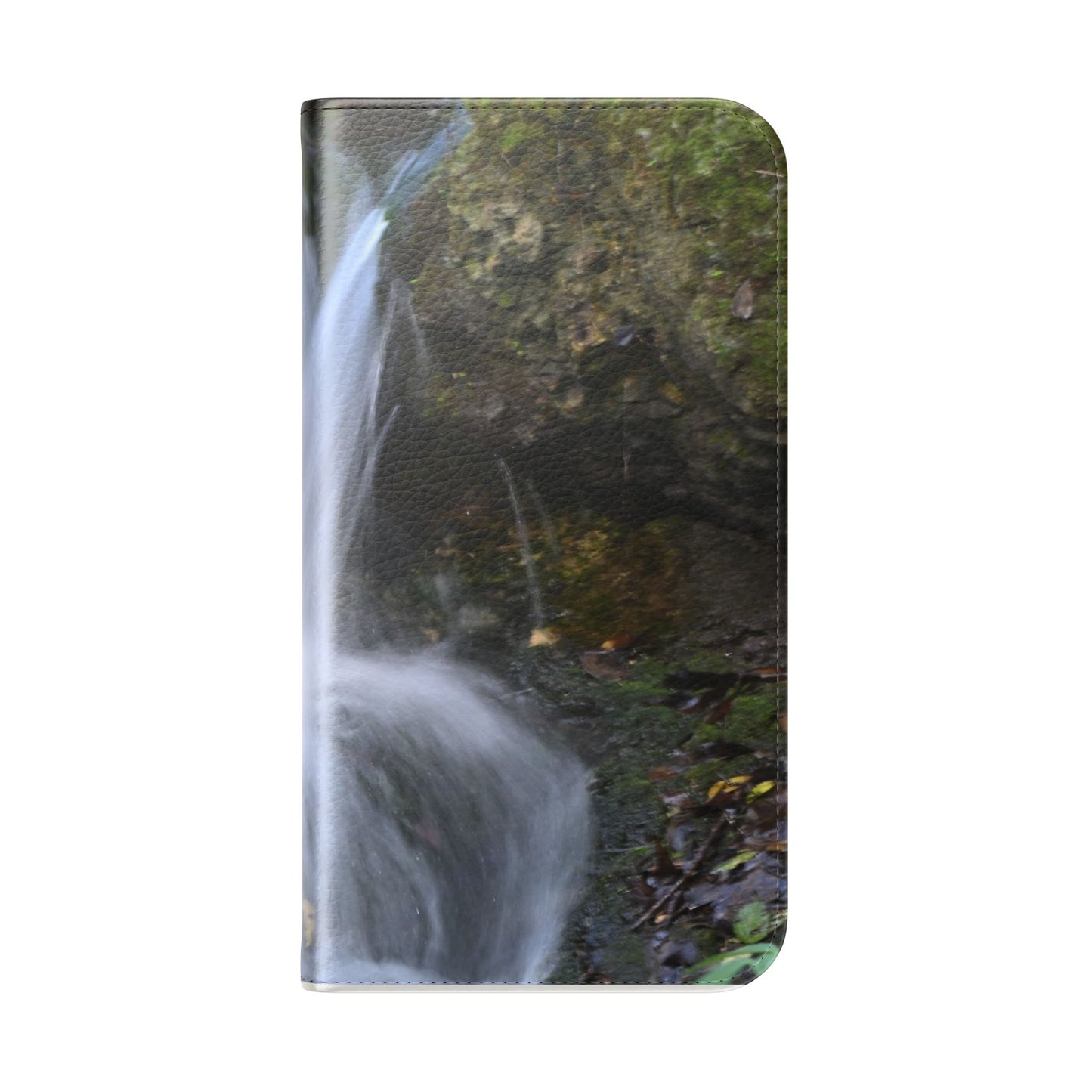 Scenic Waterfall Flip Case, Nature Phone Wallet, Eco-Friendly Phone Accessory, Gift for Nature Lovers, Travel Must-Have