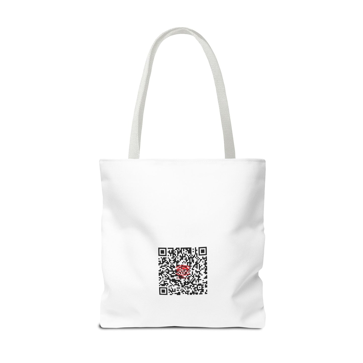 Inspirational Math Tote Bag, Motivational Carry-all, Teacher's Gift, Student Accessory, Study Essentials, QR Code Bag