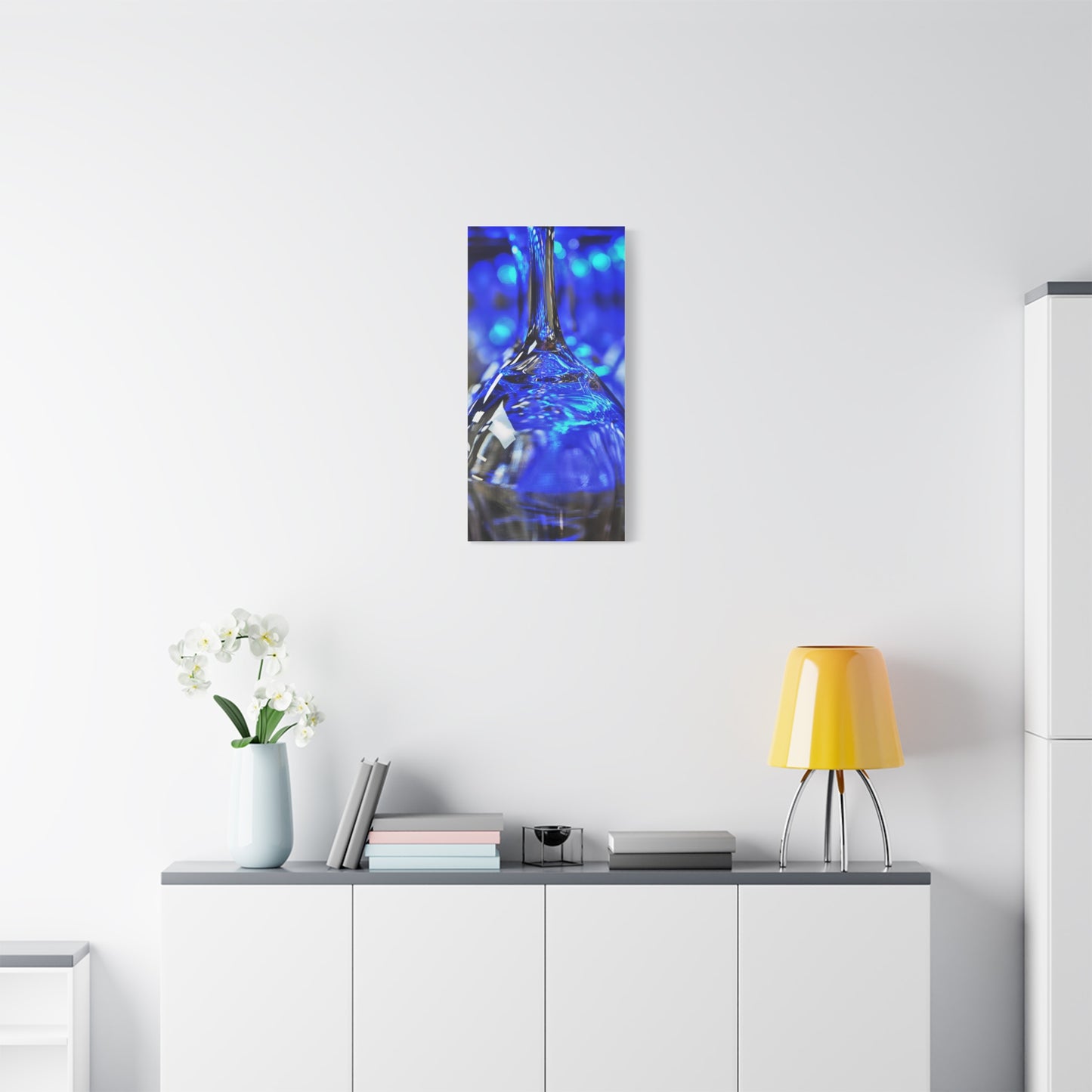 Blue Reflection Canvas Art Print