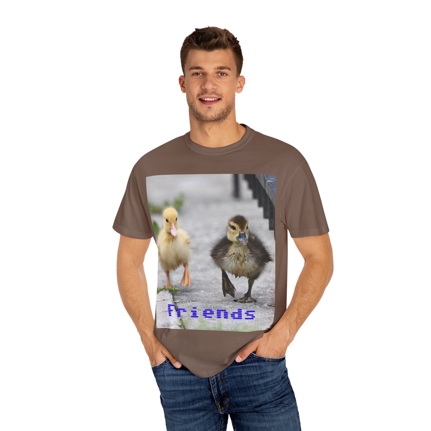 Friends Graphic T-Shirt, Cute Animal Tee, Unisex Casual Wear, Gift for Animal Lovers, Friendship Day Apparel