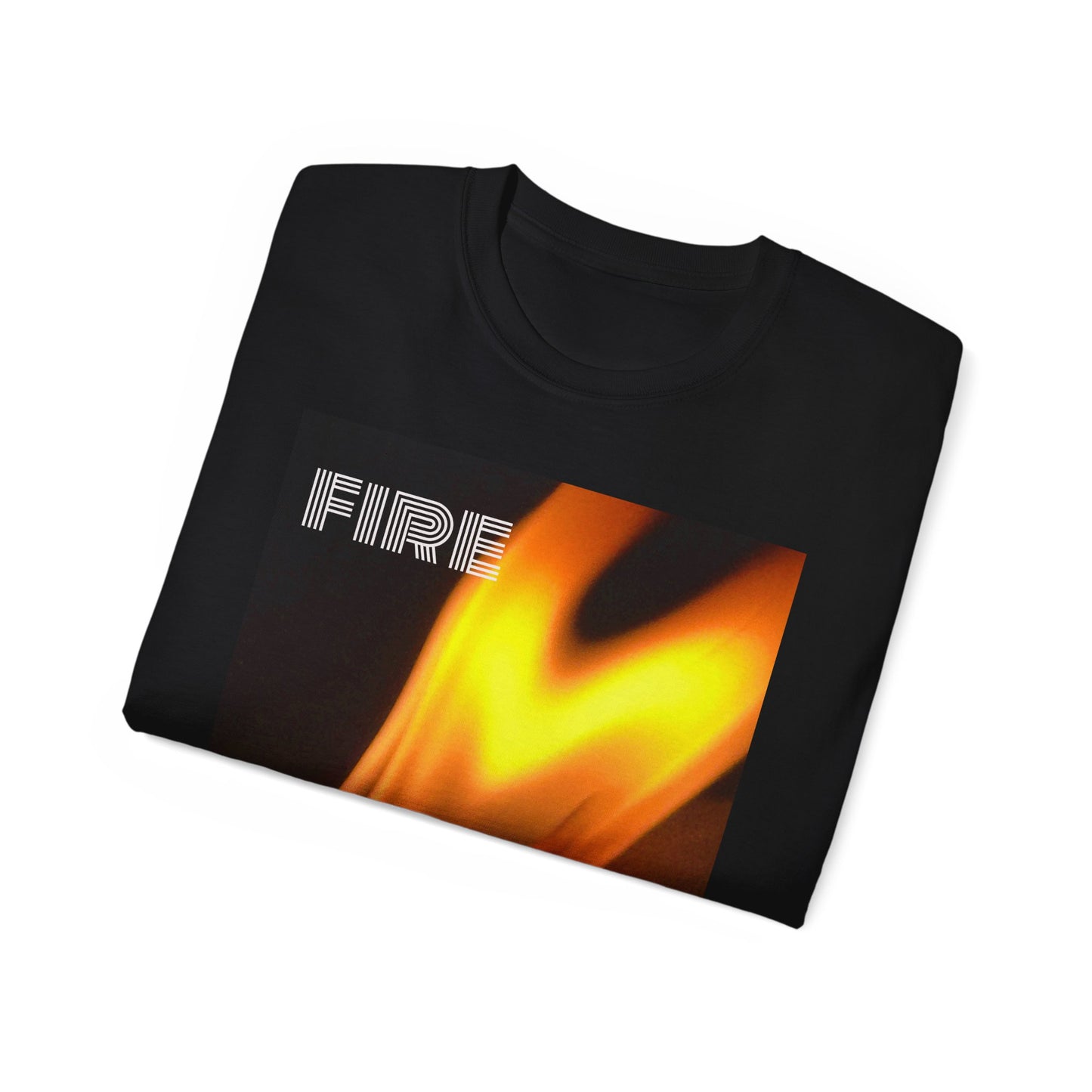 Fiery Vibes Unisex Ultra Cotton Tee, Graphic Tee, Streetwear, Casual Wear, Gift for Her, Gift for Him