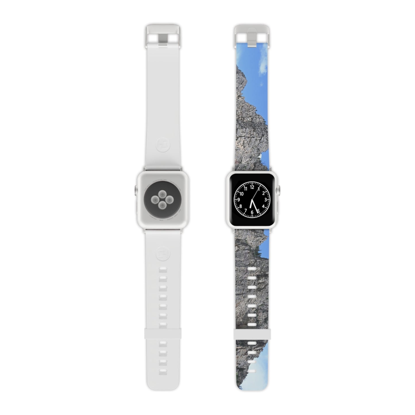 Mountain Sky Apple Watch Band, Nature Inspired Watch Strap, Gift for Adventurers, Casual Wear, Unique Watch Accessory