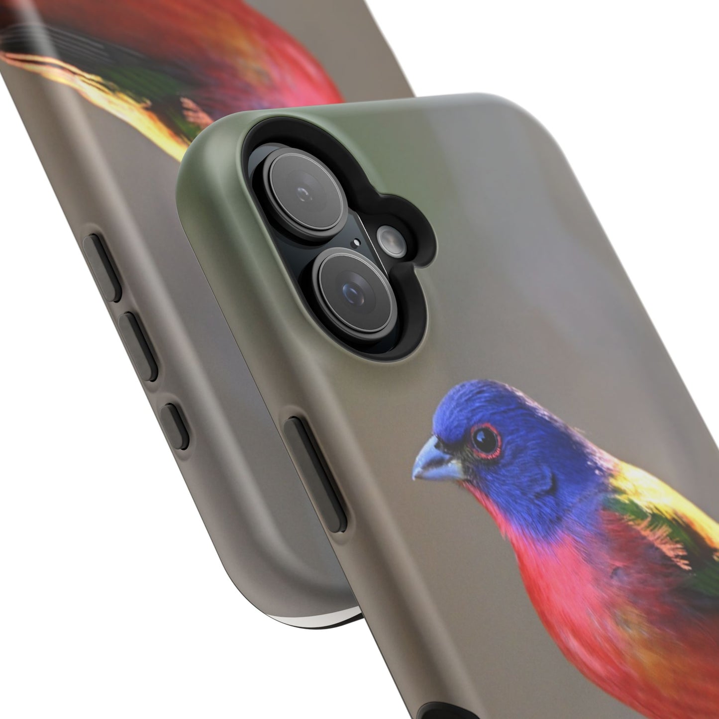 Colorful Bird Phone Case, Magnetic Tough Cases, Nature Lover Gift, Wildlife Phone Cover, Eco-Friendly Tech Accessories