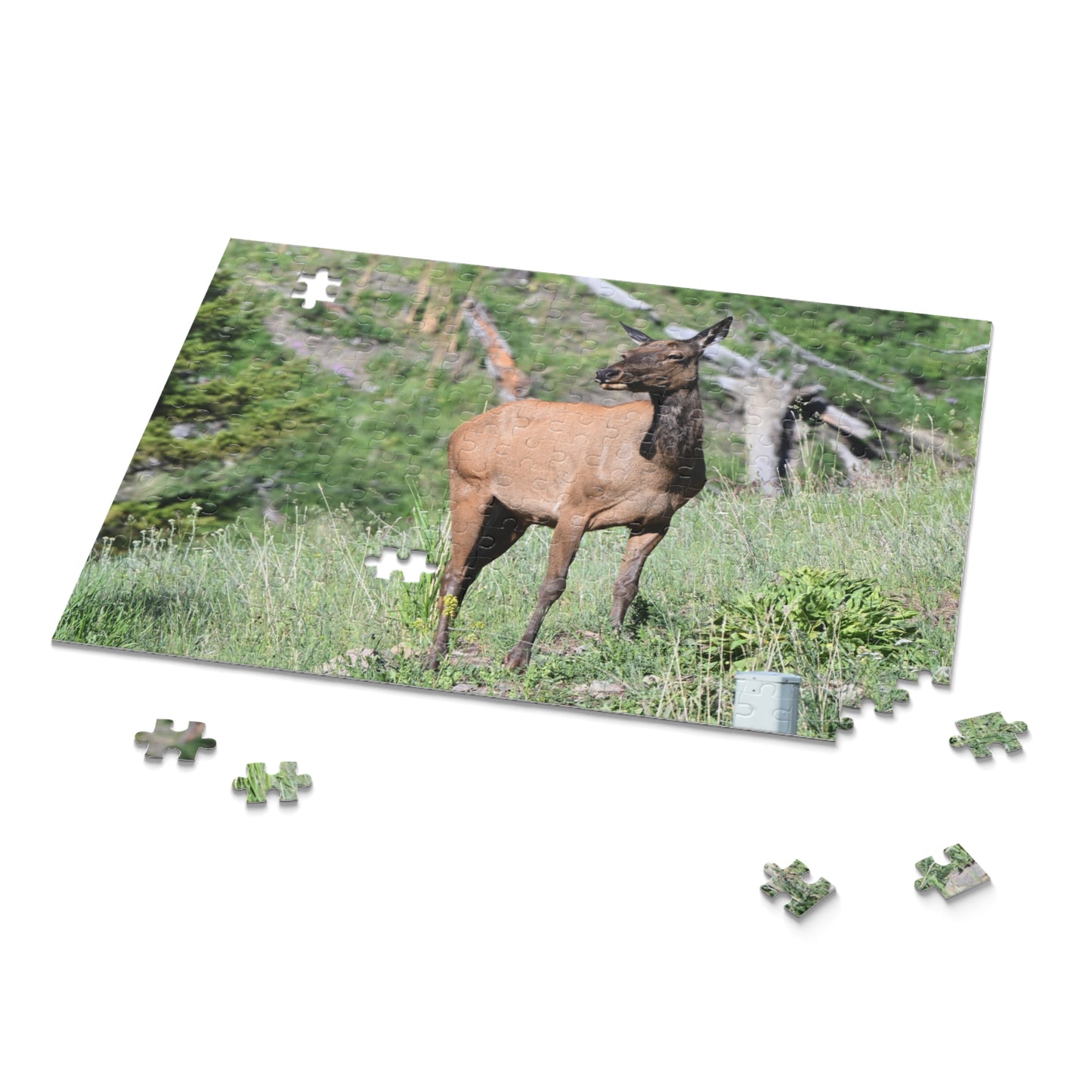Elk Puzzle Game, Nature-Based Fun, Wildlife Lover Gift, Family Game Night, Educational Activity, Relaxing Hobby