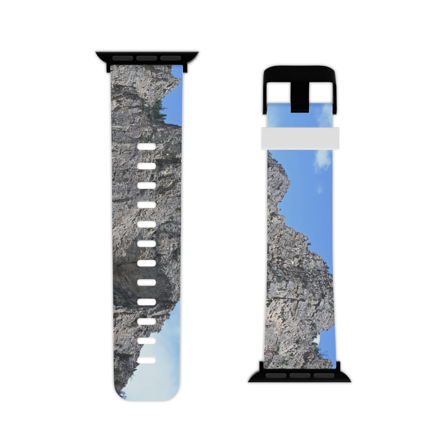 Mountain Sky Apple Watch Band, Nature Inspired Watch Strap, Gift for Adventurers, Casual Wear, Unique Watch Accessory