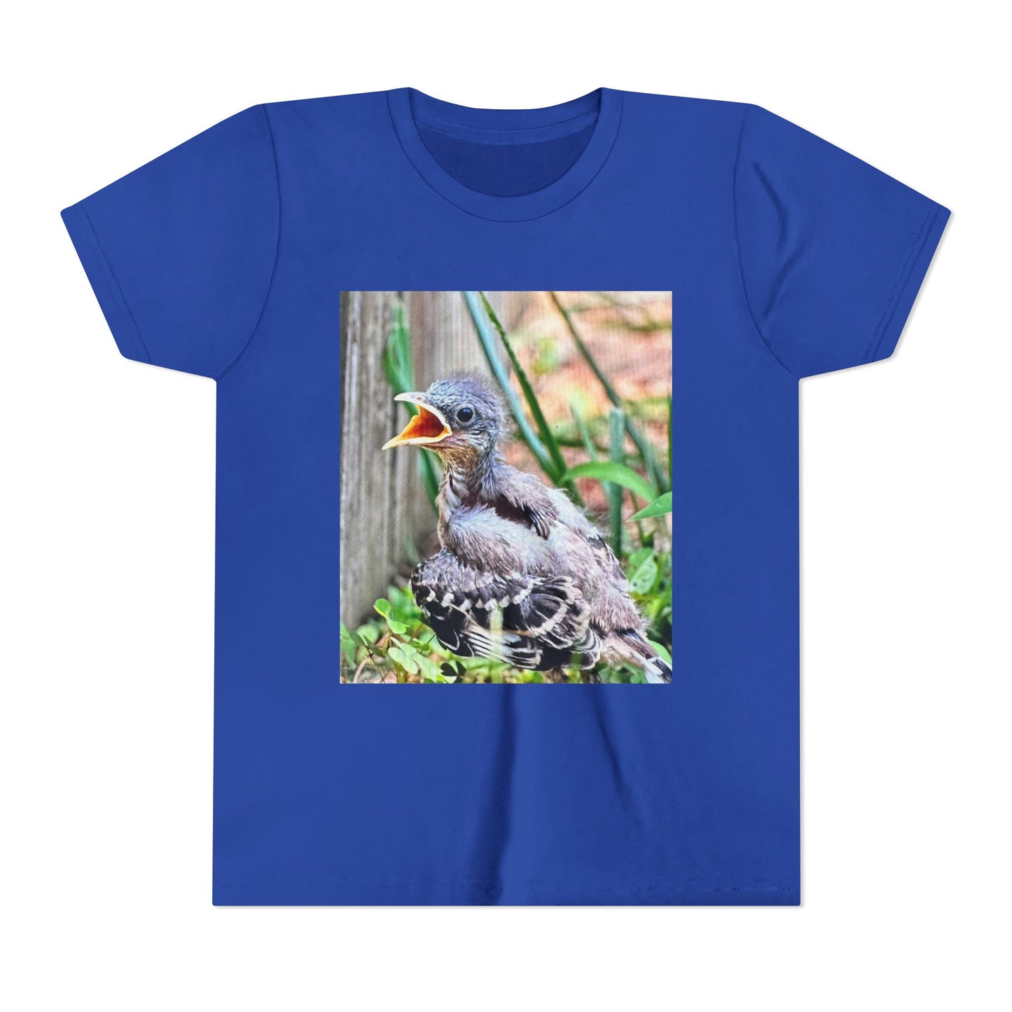 Youth Bird Graphic Tee - Cute Baby Bird T-Shirt, Nature Lovers Gift, Kids Apparel, Animal Tee, Spring Fashion, Eco-Friendly