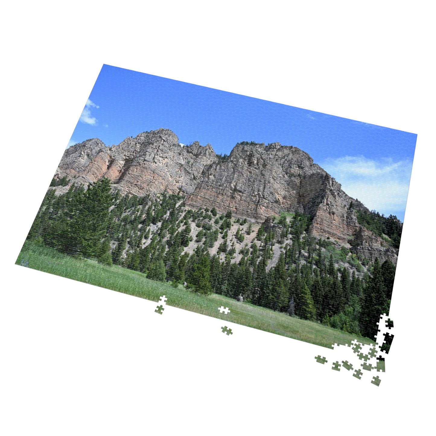 Scenic Jigsaw Puzzle with Tin - Perfect Gift for Nature Lovers, Family Fun, Home Décor, Relaxation Activity, Hiking Theme
